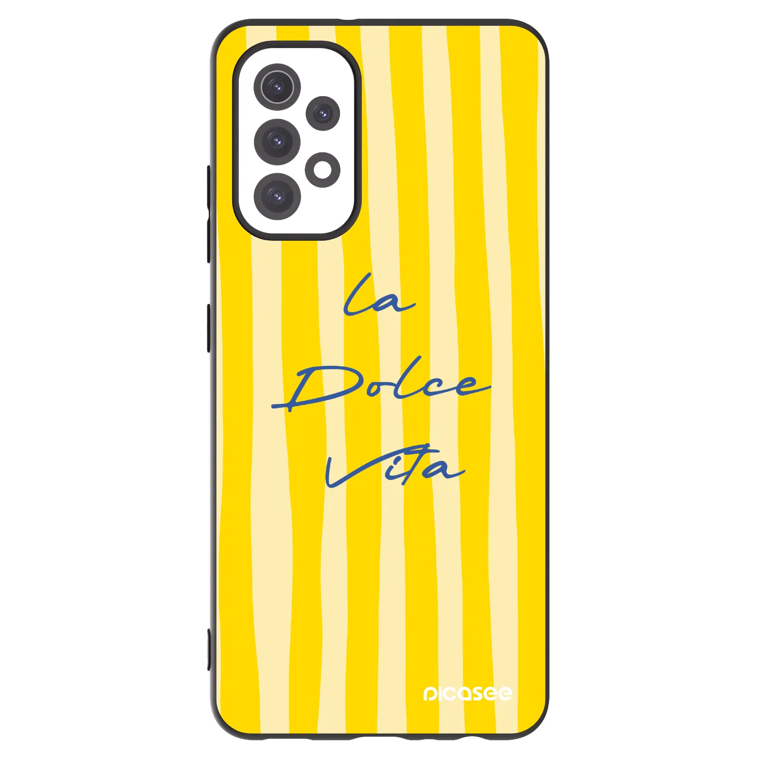 Picasee silikonowe czarne etui na Samsung Galaxy A32 5G A326B - Ladolcevita