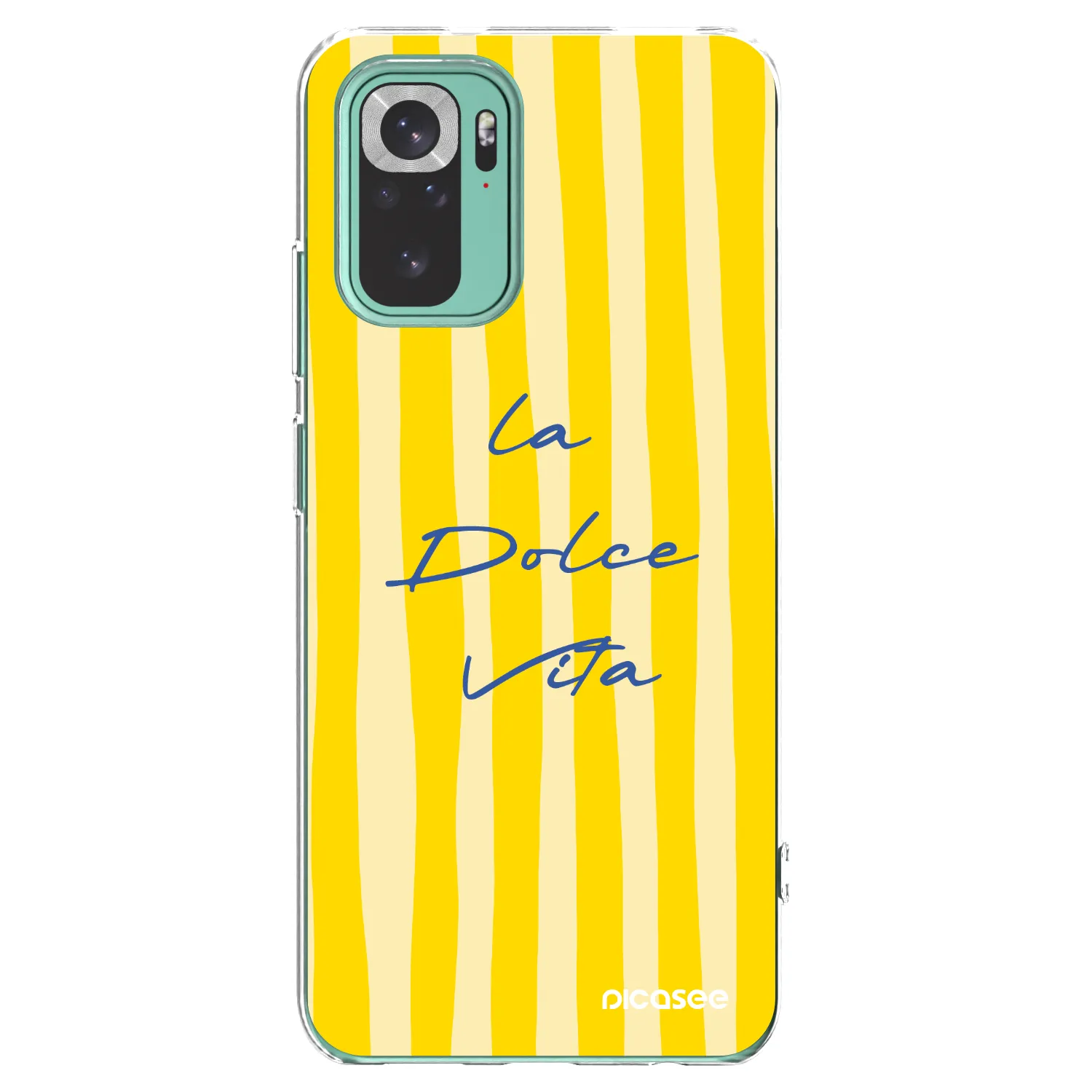 Picasee silikonowe przeźroczyste etui na Xiaomi Redmi Note 10 Pro - Ladolcevita