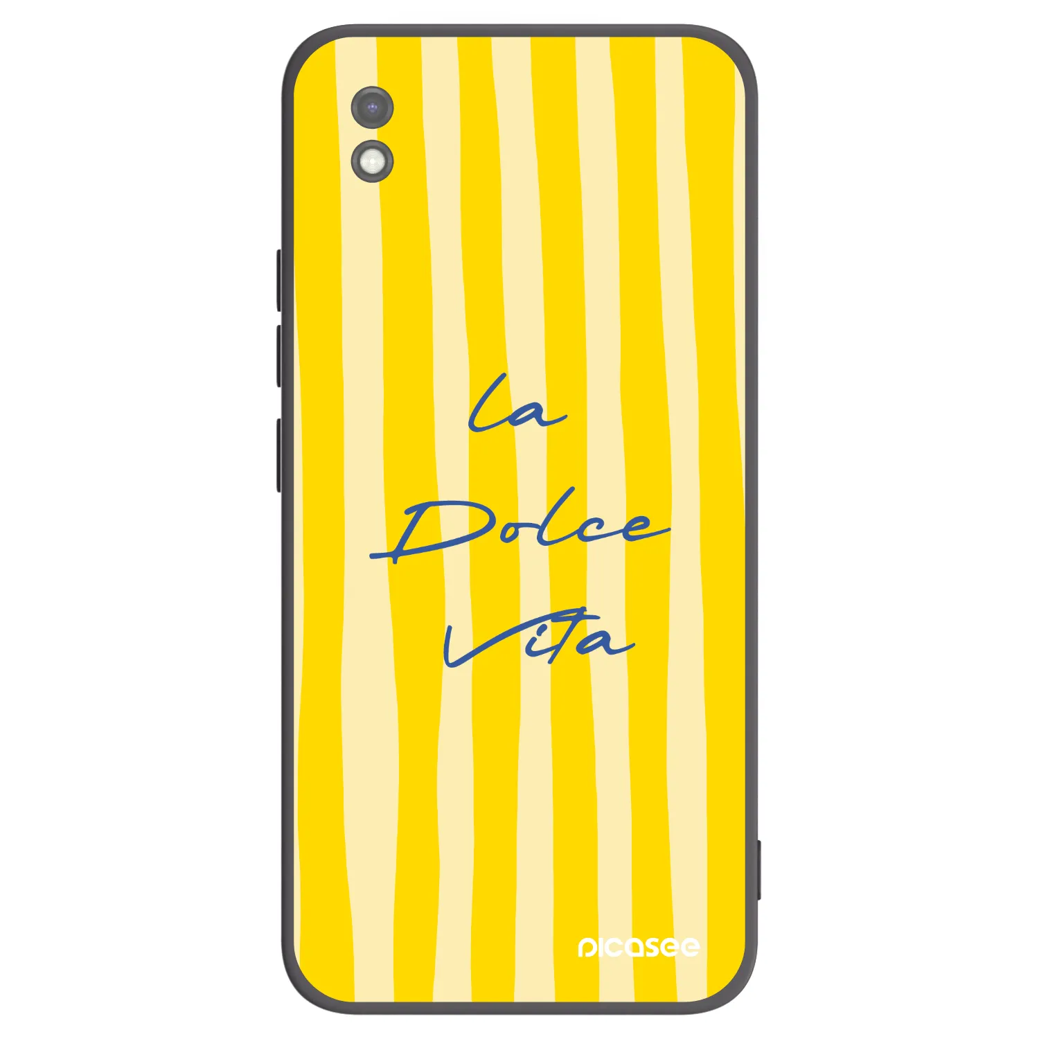 Picasee silikonowe czarne etui na Xiaomi Redmi 9AT - Ladolcevita