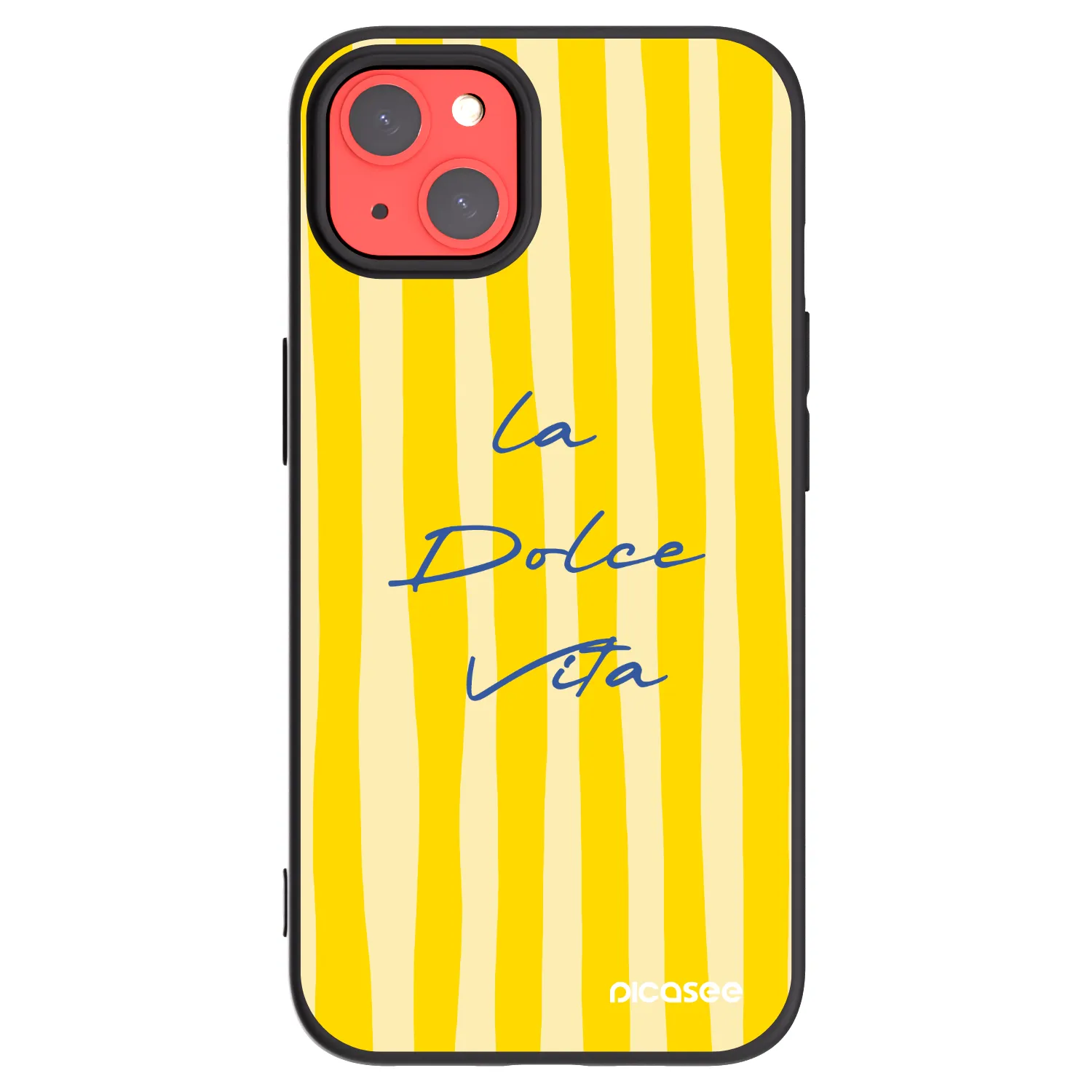Picasee silikonowe czarne etui na Apple iPhone 13 - Ladolcevita