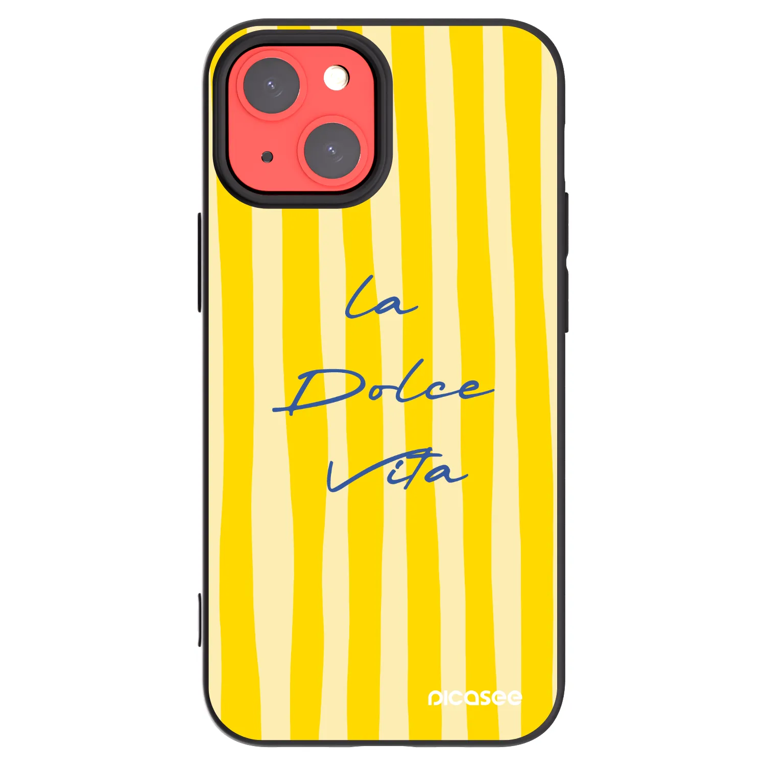 Picasee silikonowe czarne etui na Apple iPhone 13 mini - Ladolcevita