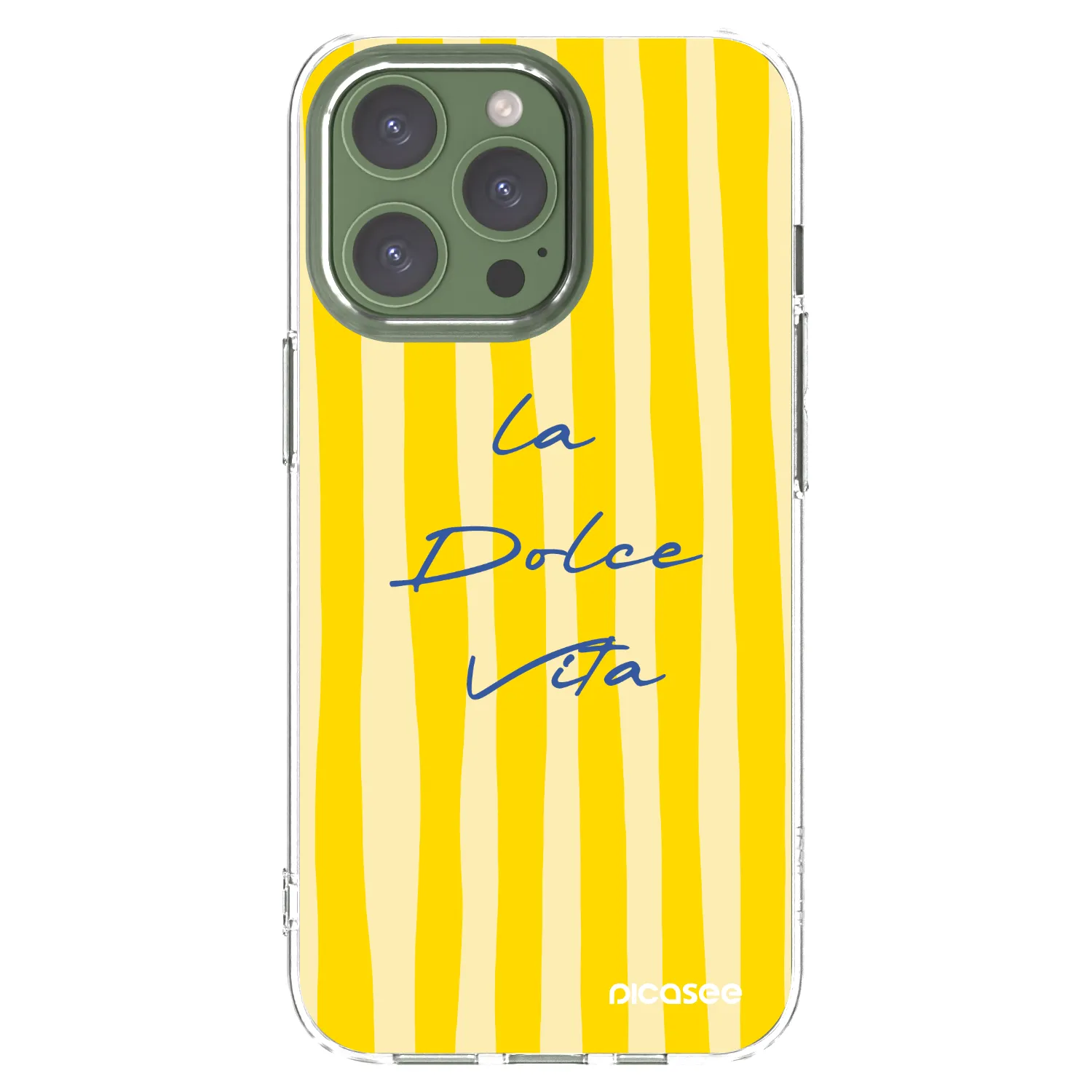 Picasee silikonowe przeźroczyste etui na Apple iPhone 13 Pro - Ladolcevita