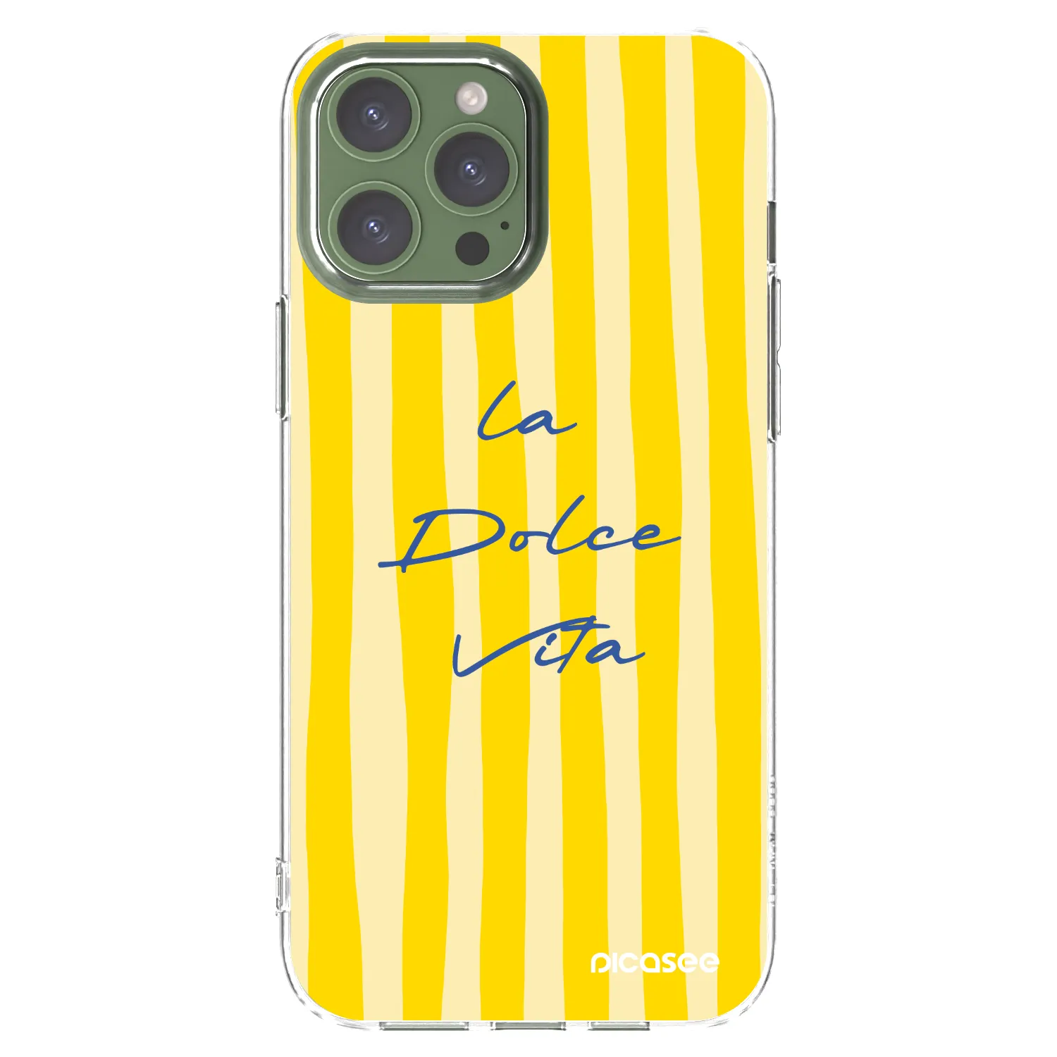 Picasee silikonowe przeźroczyste etui na Apple iPhone 13 Pro Max - Ladolcevita