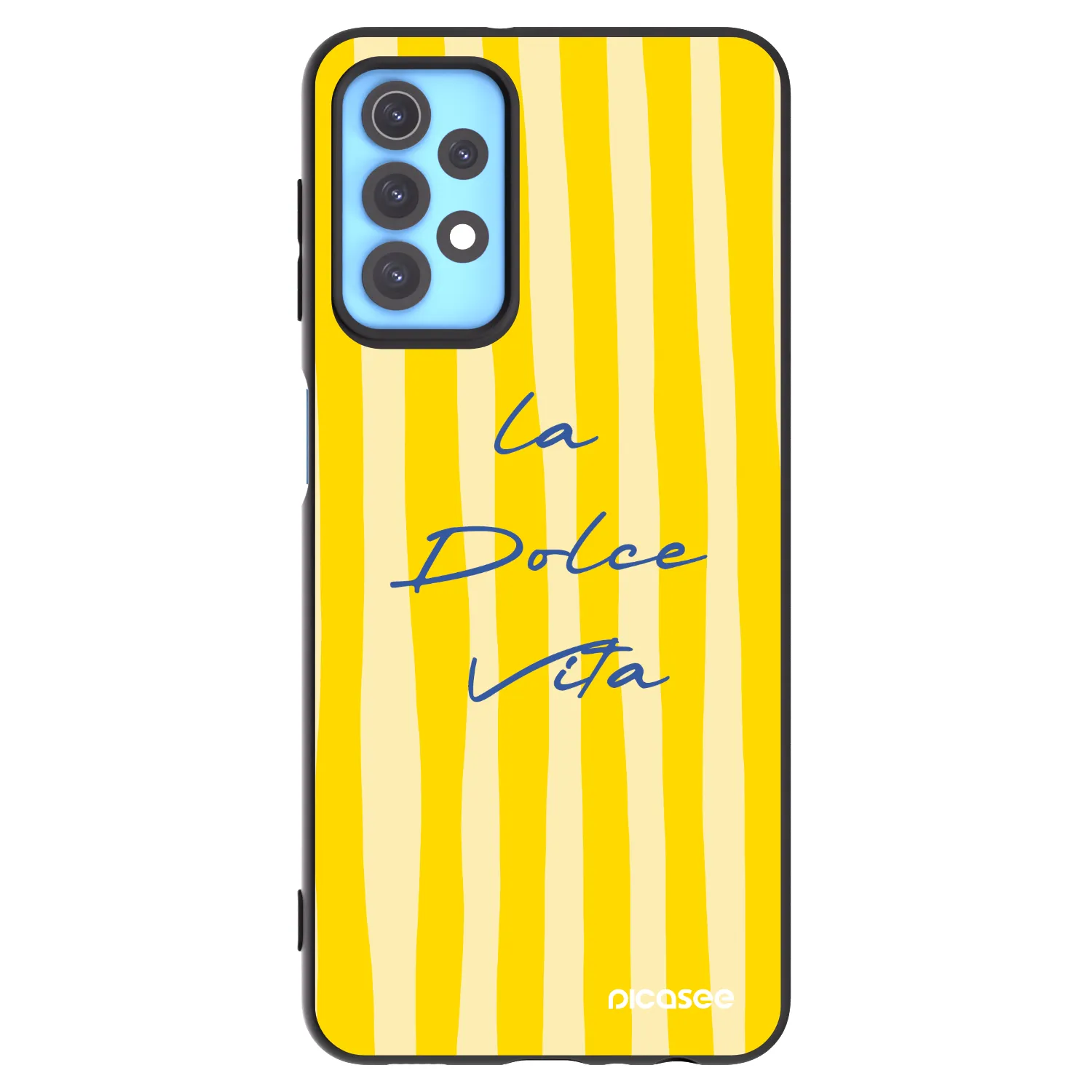 Picasee silikonowe czarne etui na Samsung Galaxy A32 4G SM-A325F - Ladolcevita