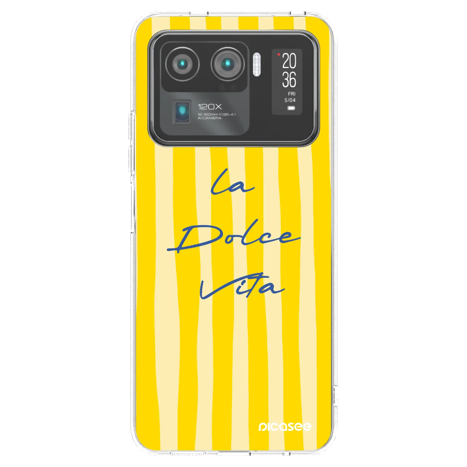 Picasee silikonowe przeźroczyste etui na Xiaomi Mi 11 Ultra - Ladolcevita