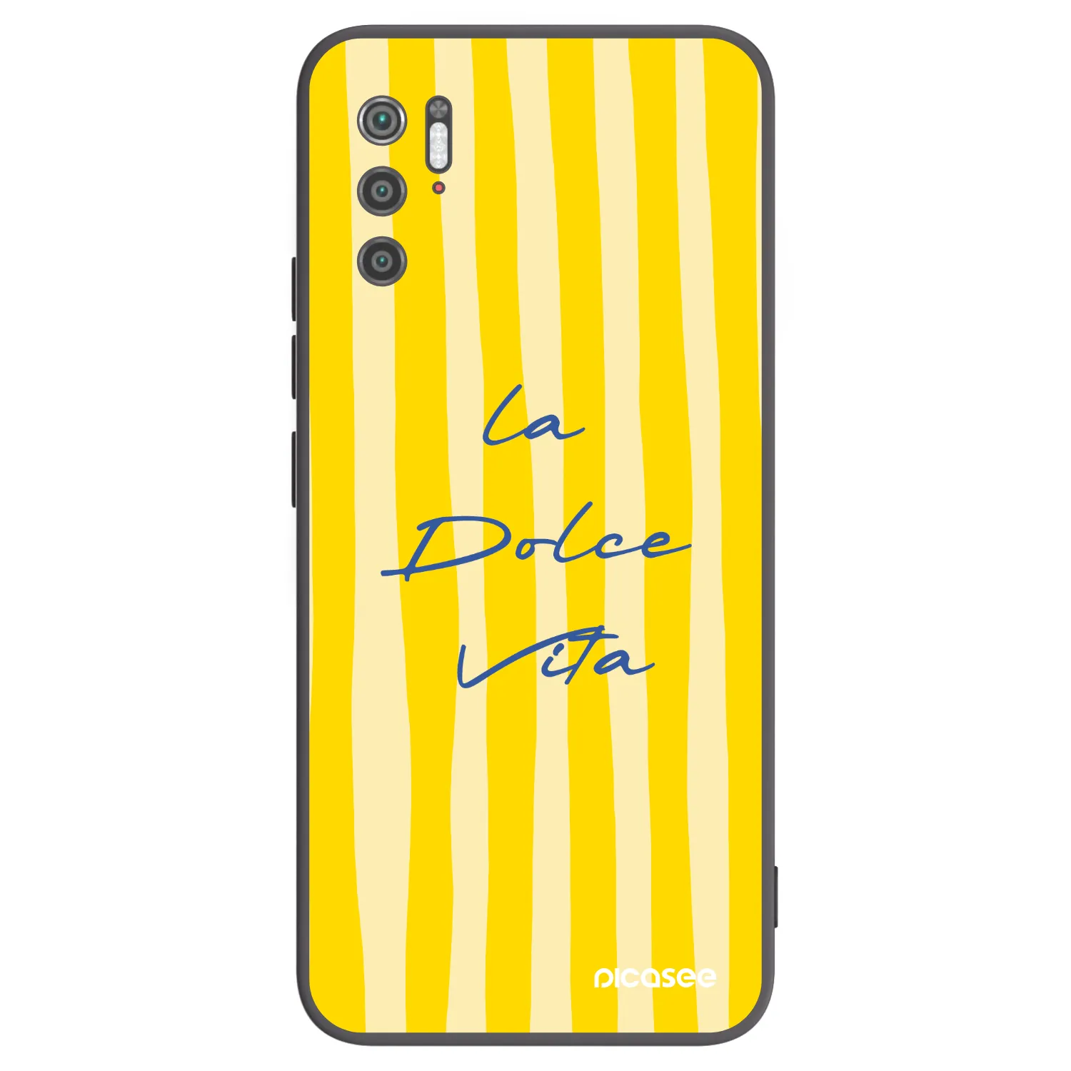Picasee silikonowe czarne etui na Xiaomi Poco M3 Pro 5G - Ladolcevita