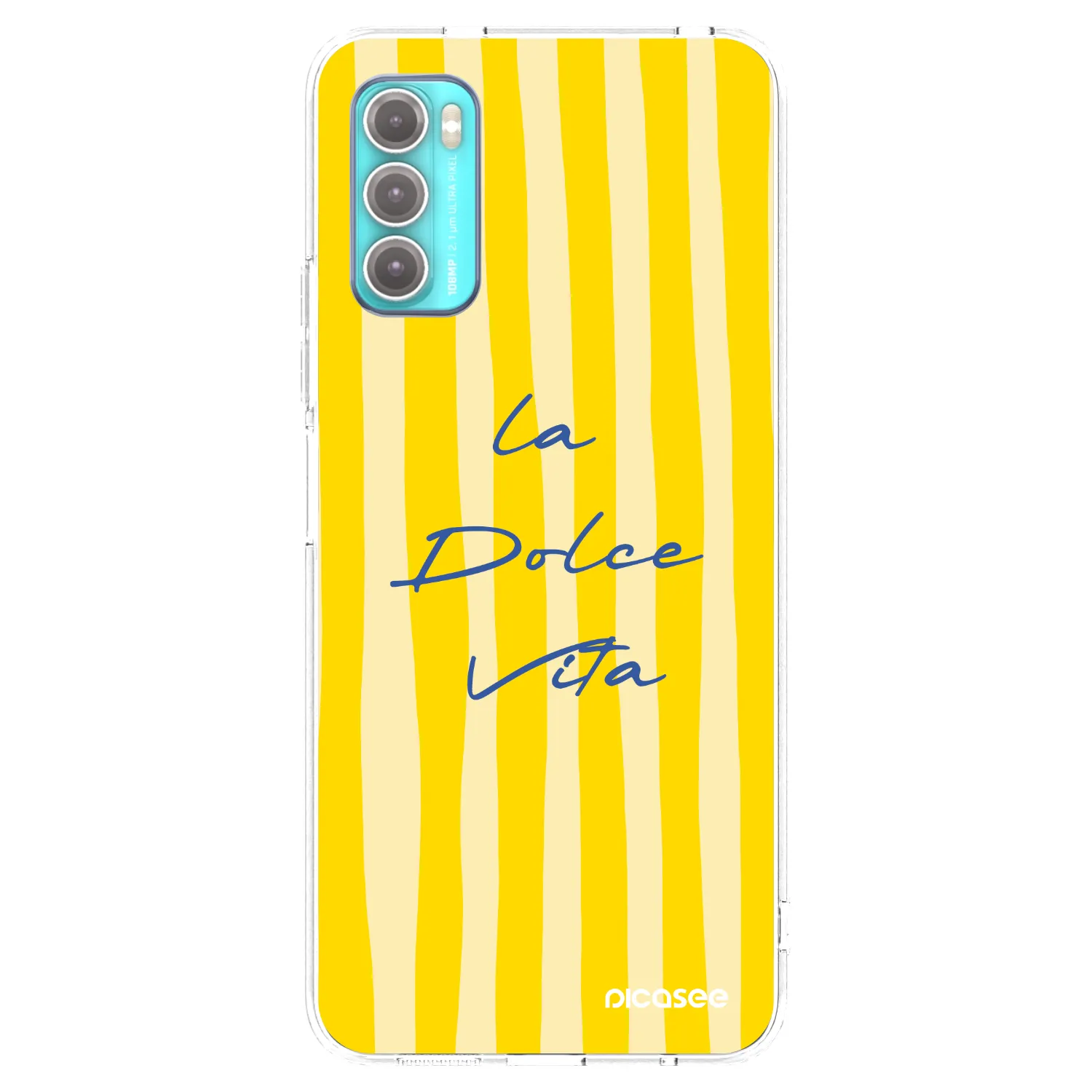Picasee silikonowe przeźroczyste etui na Motorola Moto G60 - Ladolcevita