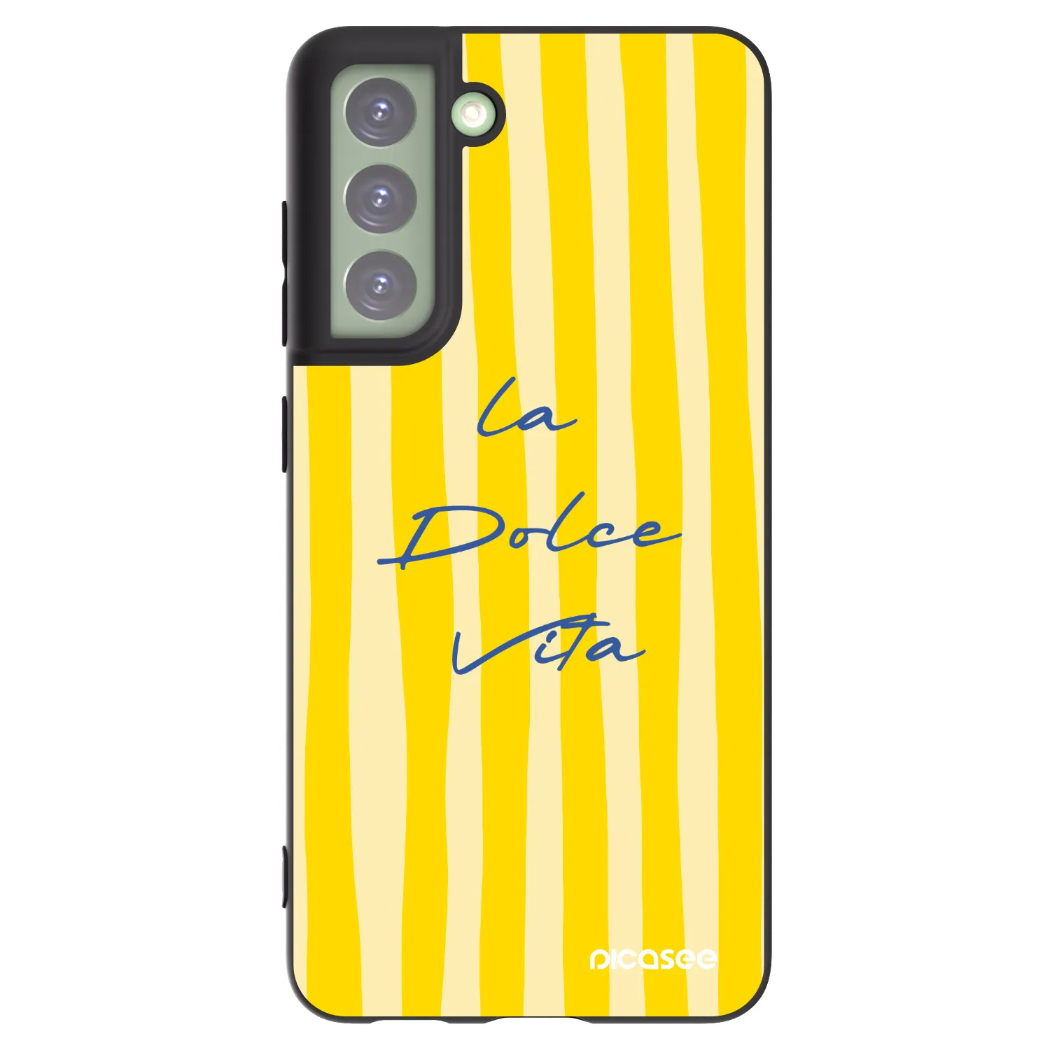 Picasee silikonowe czarne etui na Samsung Galaxy S21 FE 5G - Ladolcevita