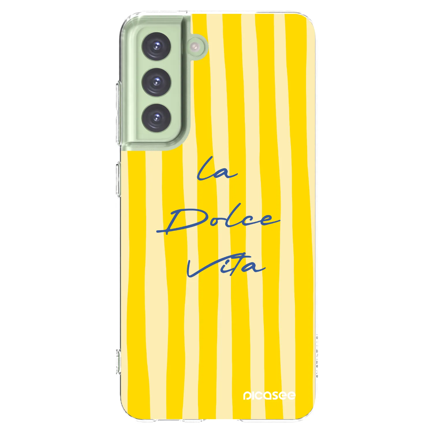 Picasee silikonowe przeźroczyste etui na Samsung Galaxy S21 FE 5G - Ladolcevita