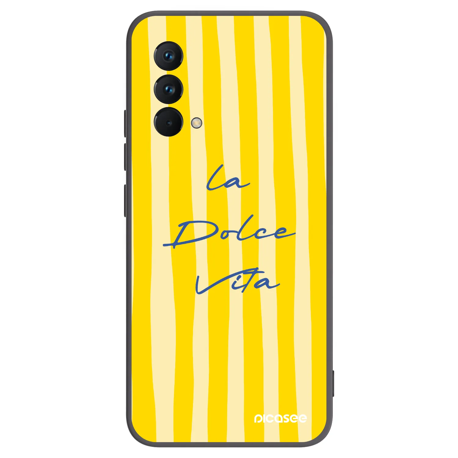 Picasee silikonowe czarne etui na Realme GT Master Edition 5G - Ladolcevita