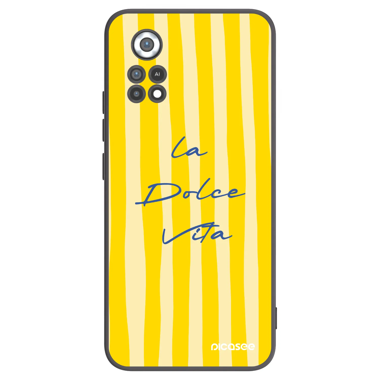 Picasee silikonowe czarne etui na Xiaomi Poco X4 Pro 5G - Ladolcevita