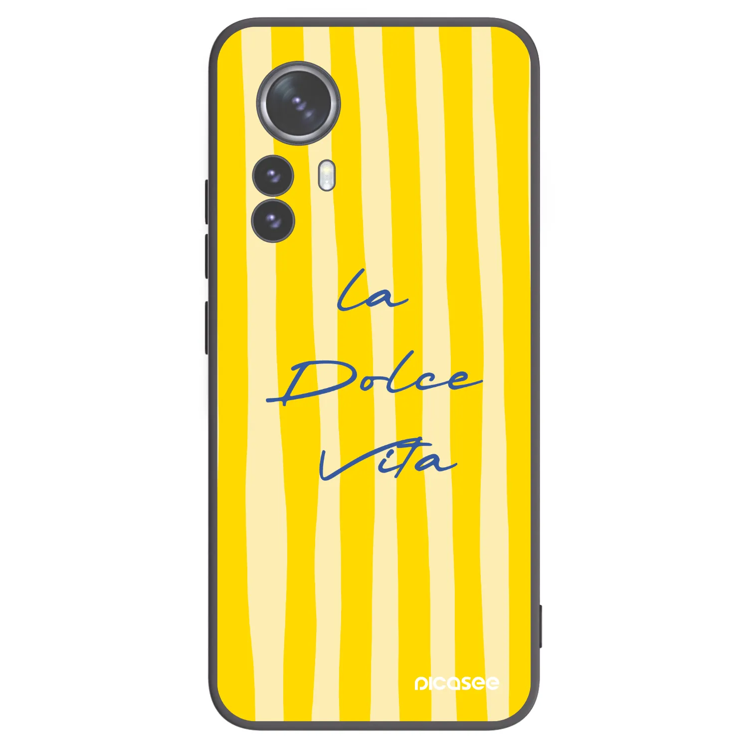 Picasee silikonowe czarne etui na Xiaomi 12 Pro - Ladolcevita