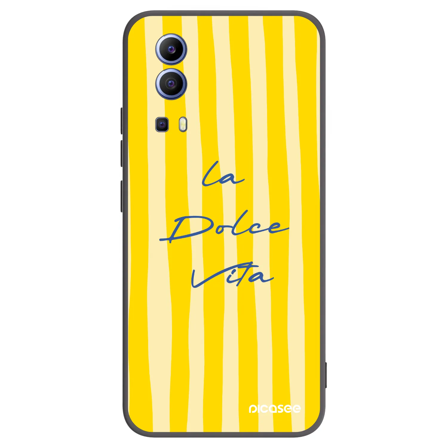 Picasee silikonowe czarne etui na Vivo Y52 5G - Ladolcevita