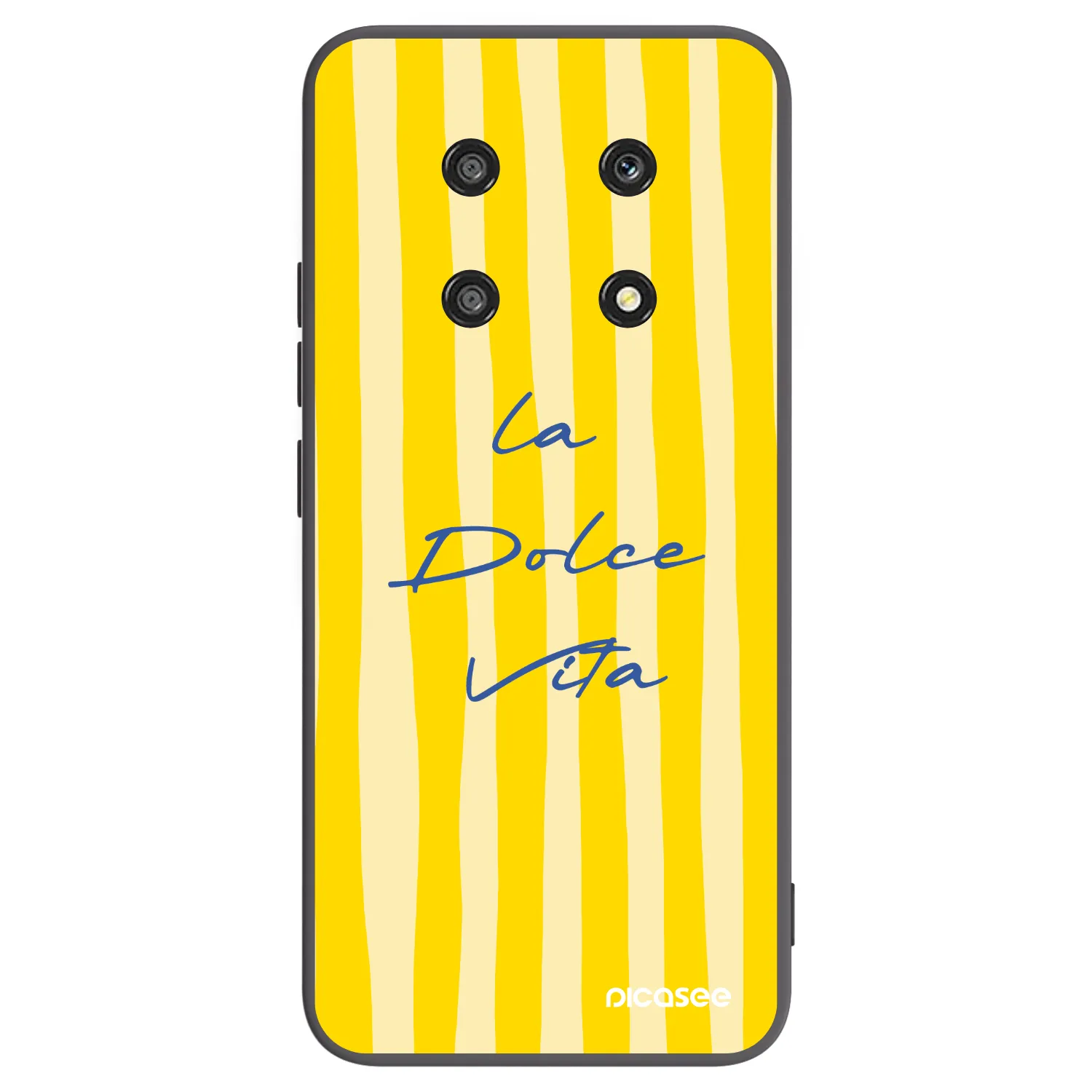 Picasee silikonowe czarne etui na Honor Magic4 Lite 5G - Ladolcevita