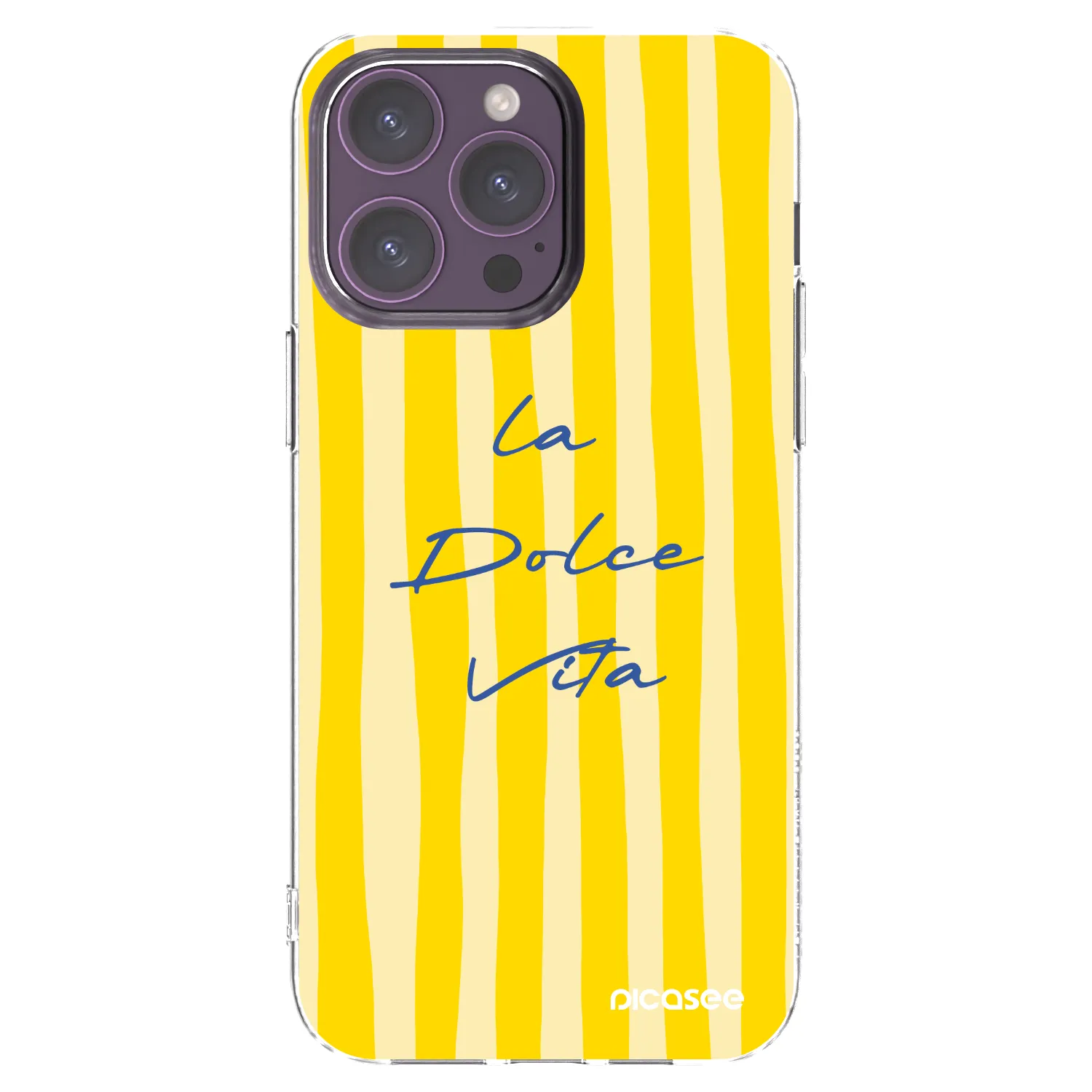 Picasee silikonowe przeźroczyste etui na Apple iPhone 14 Pro Max - Ladolcevita