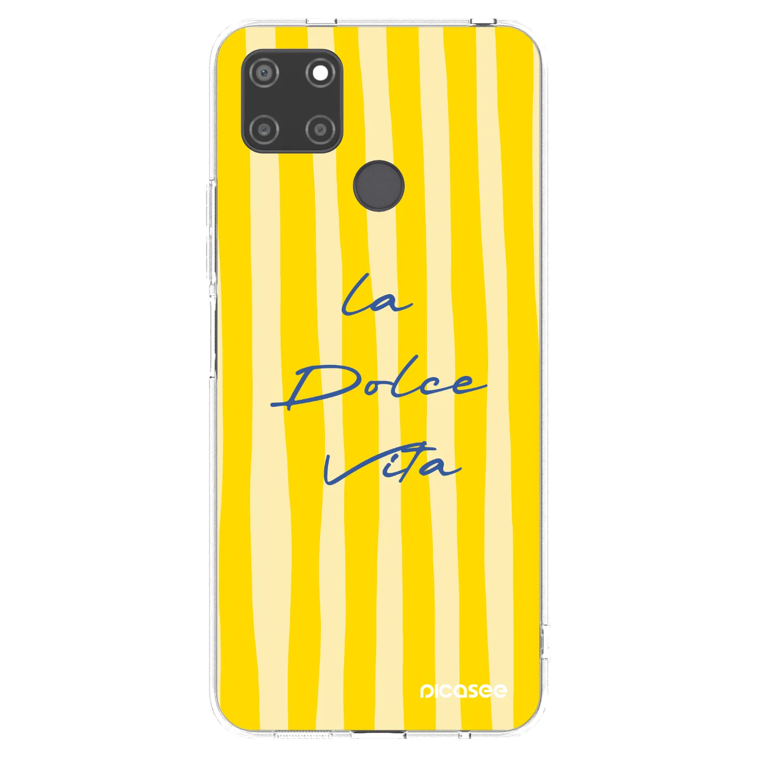 Picasee silikonowe przeźroczyste etui na Realme C21Y - Ladolcevita