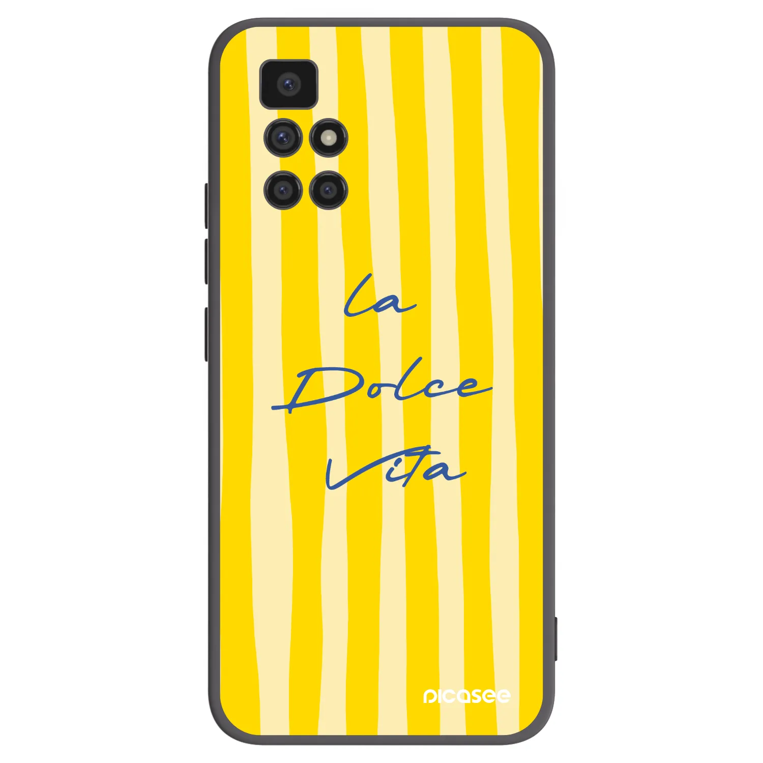 Picasee silikonowe czarne etui na Xiaomi Redmi 10 (2022) - Ladolcevita