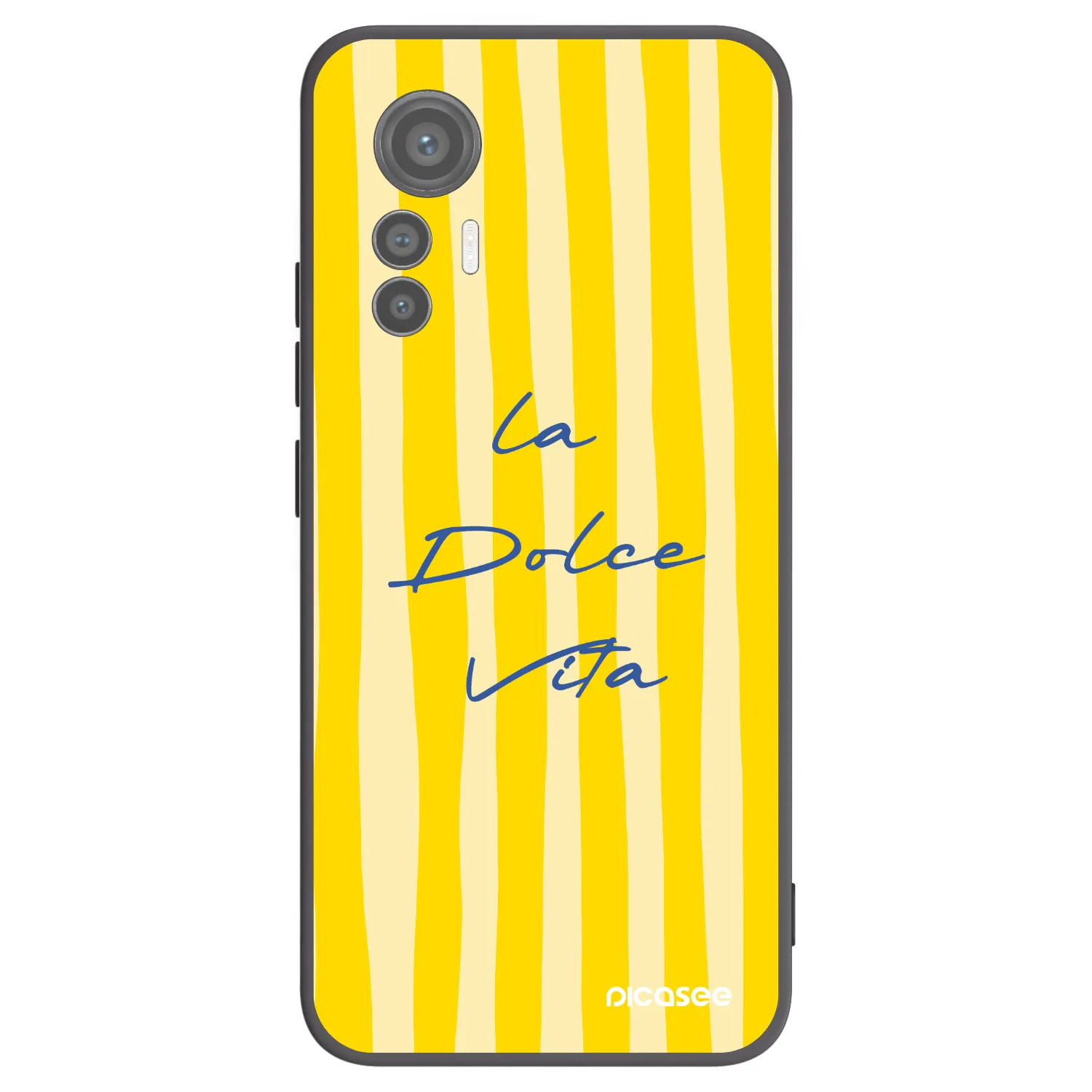 Picasee silikonowe czarne etui na Xiaomi 12 Lite - Ladolcevita