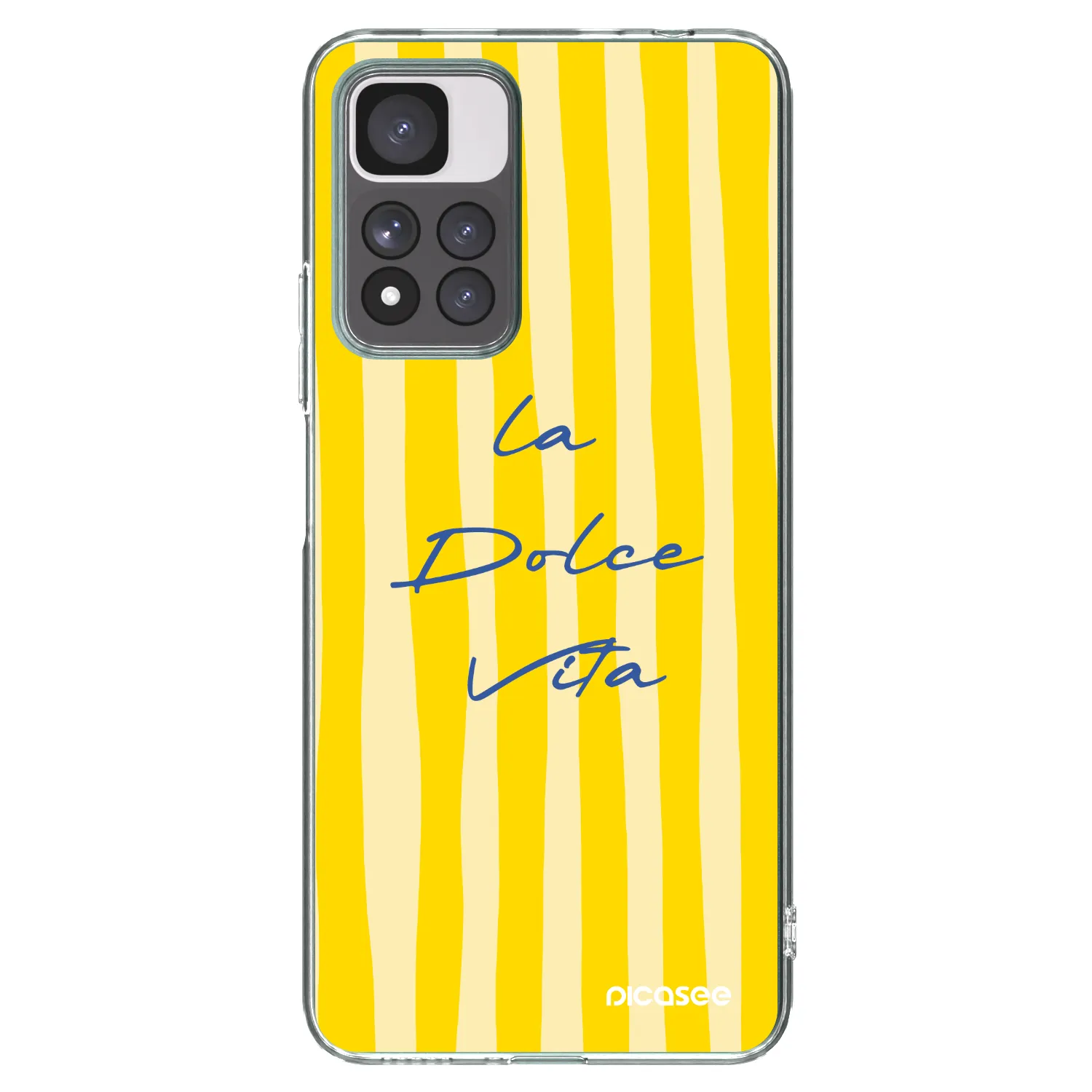 Picasee silikonowe przeźroczyste etui na Xiaomi Redmi Note 11 Pro+ 5G - Ladolcevita