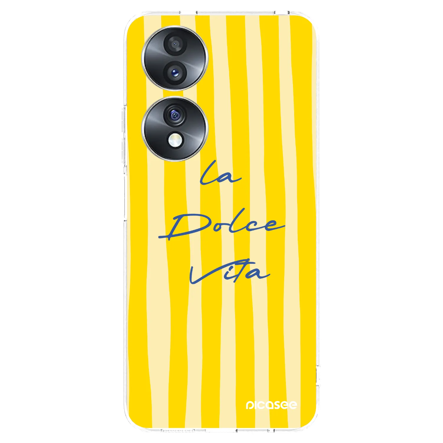 Picasee silikonowe przeźroczyste etui na Honor 70 - Ladolcevita