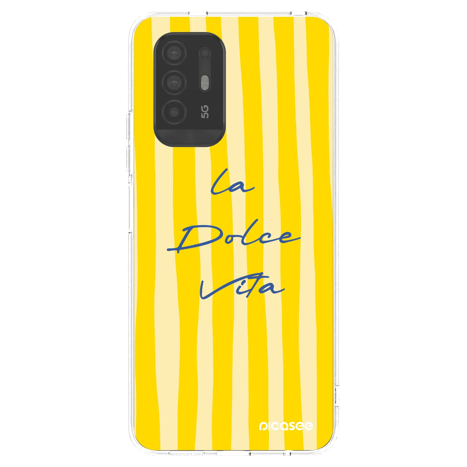 Picasee silikonowe przeźroczyste etui na OPPO A94 5G - Ladolcevita