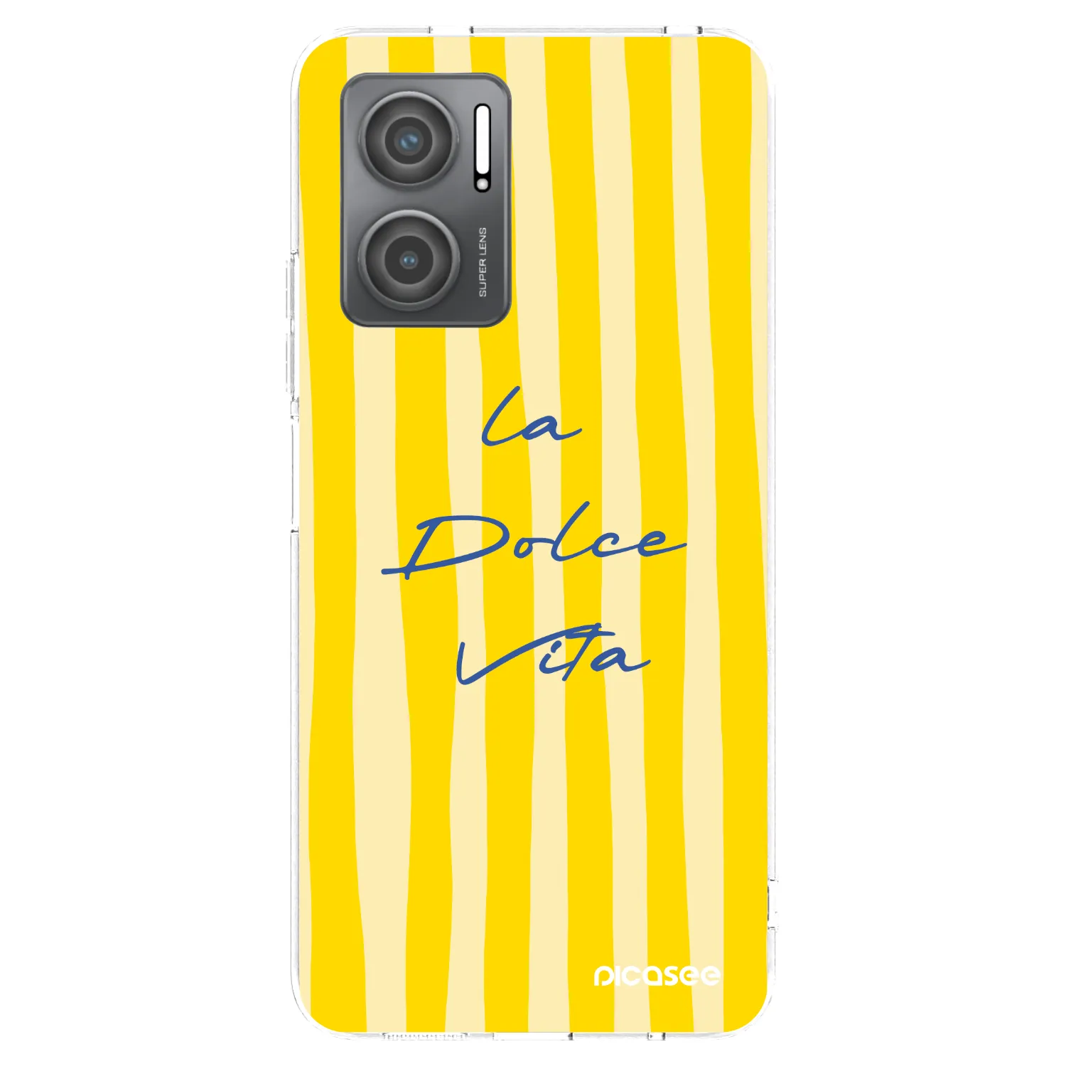 Picasee silikonowe przeźroczyste etui na Xiaomi Redmi 10 5G - Ladolcevita