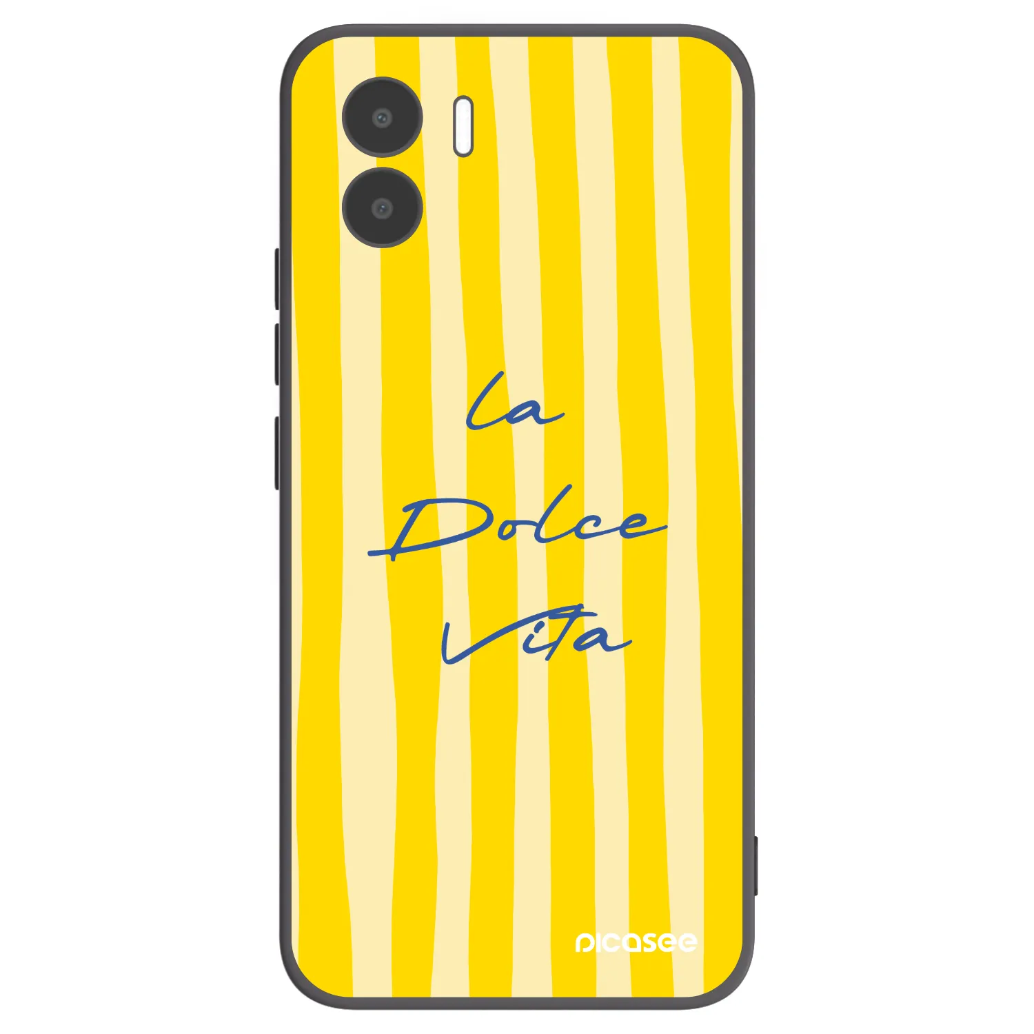 Picasee silikonowe czarne etui na Xiaomi Redmi A1 - Ladolcevita