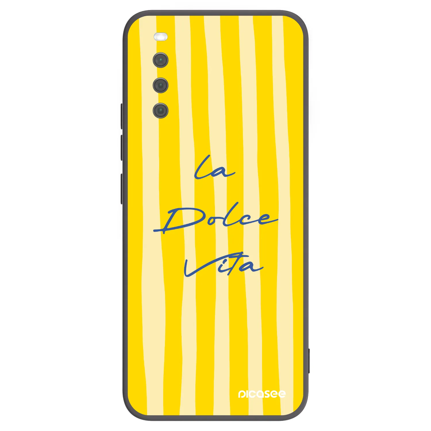 Picasee silikonowe czarne etui na Sony Xperia 10 III - Ladolcevita