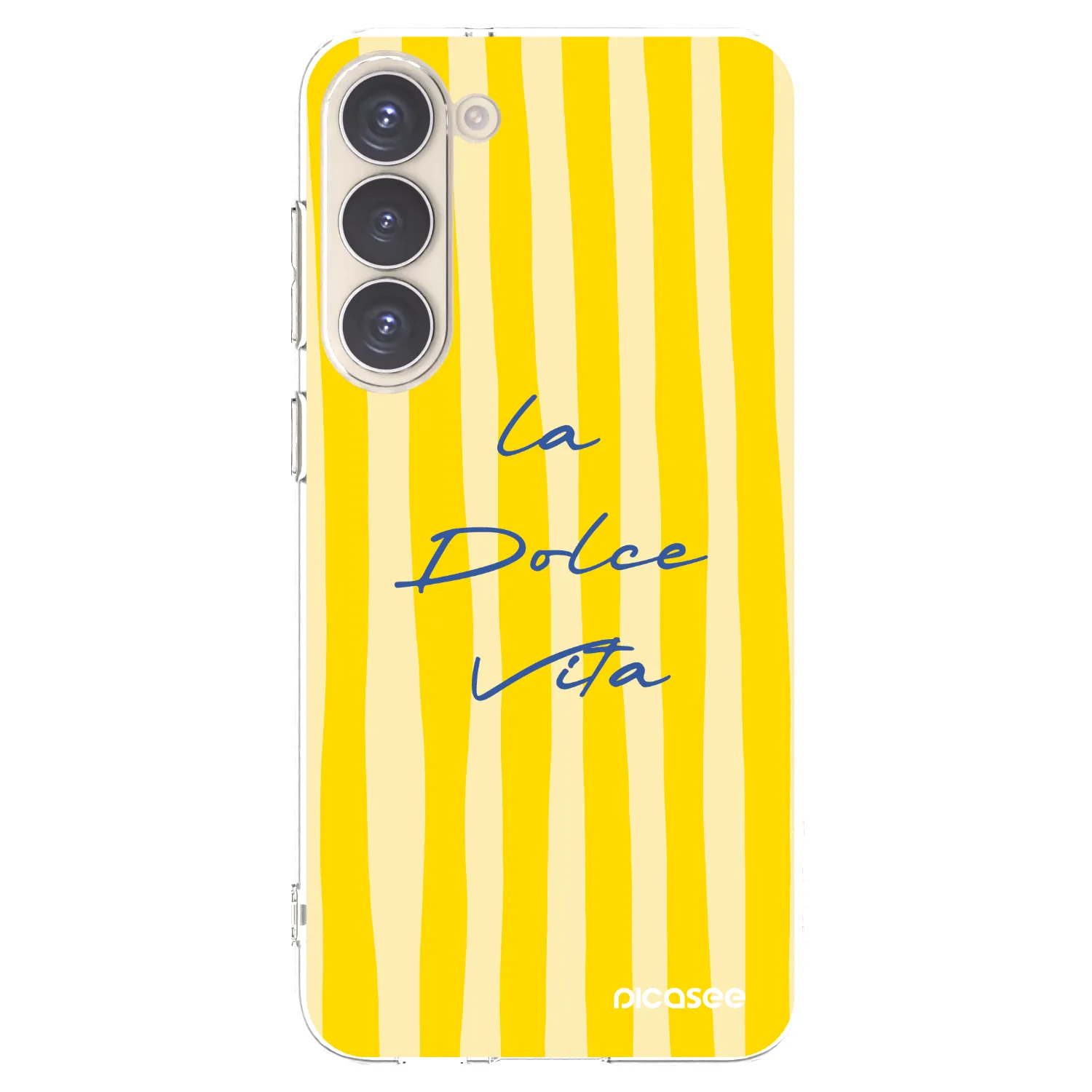 Picasee silikonowe przeźroczyste etui na Samsung Galaxy S23+ 5G - Ladolcevita