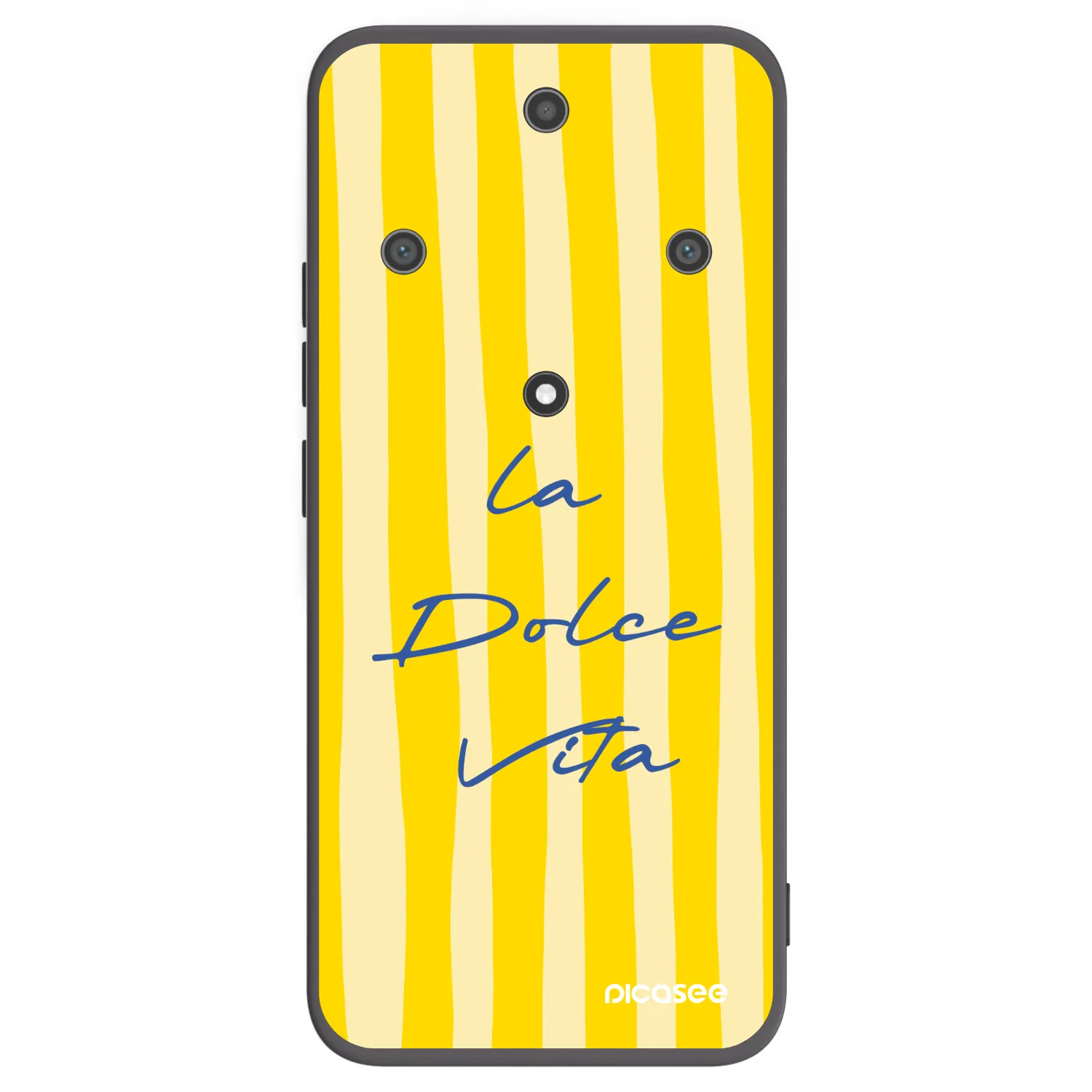 Picasee silikonowe czarne etui na Honor Magic5 Lite 5G - Ladolcevita