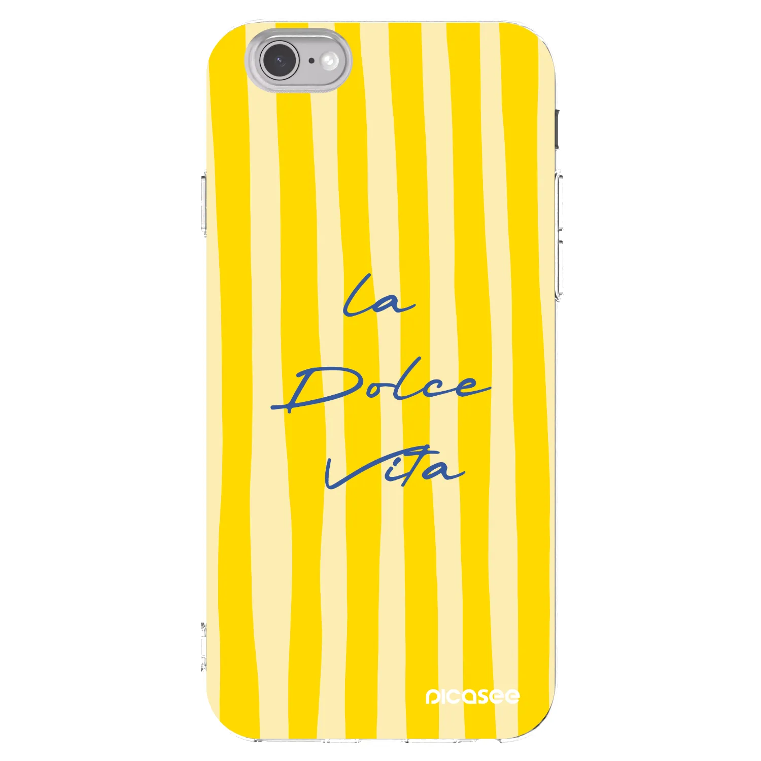 Picasee silikonowe przeźroczyste etui na Apple iPhone 6/6S - Ladolcevita