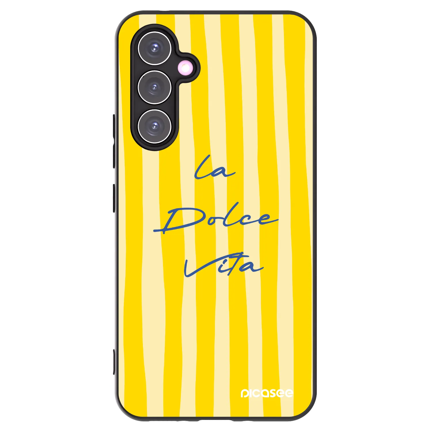 Picasee silikonowe czarne etui na Samsung Galaxy A54 5G A546B - Ladolcevita