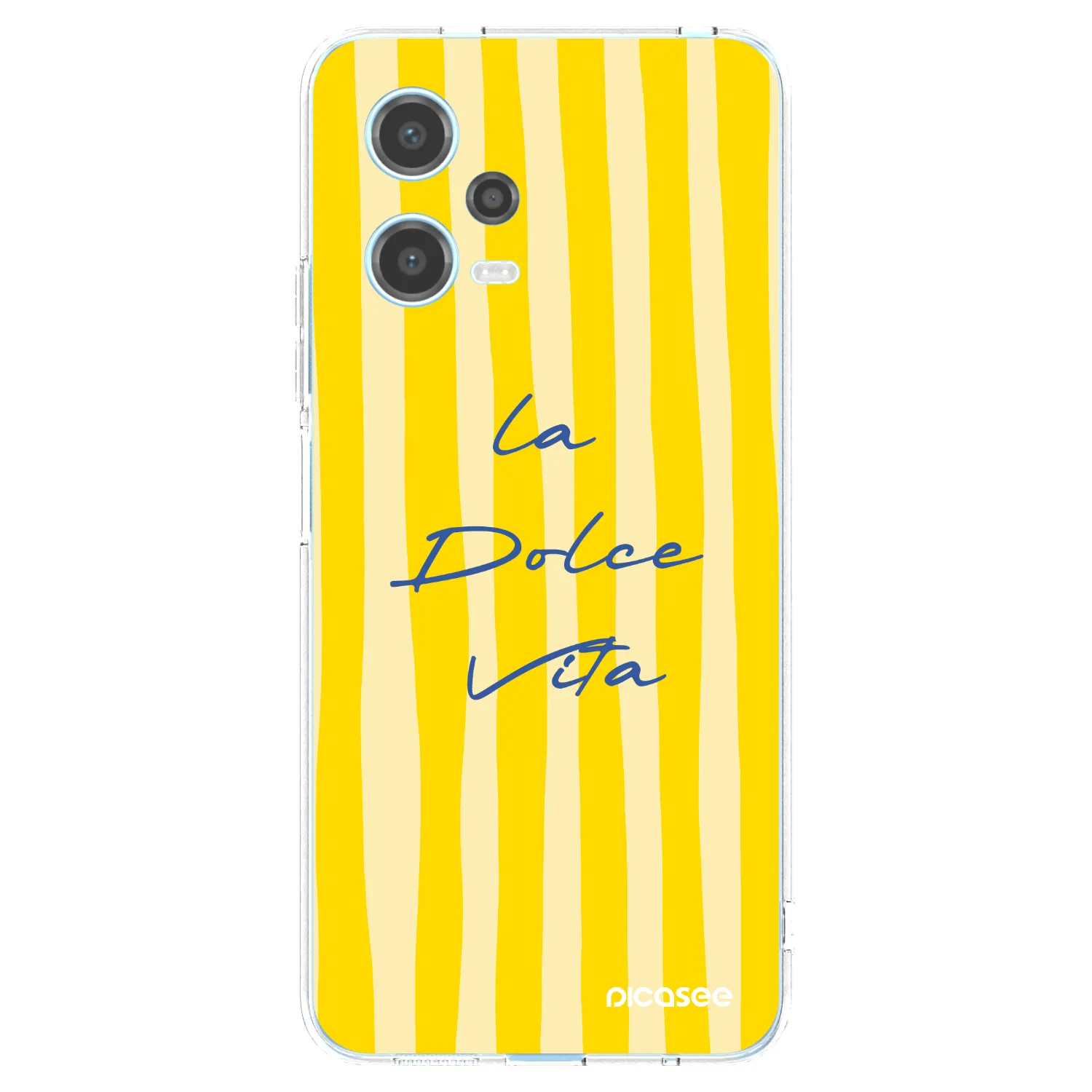Picasee silikonowe przeźroczyste etui na Xiaomi Redmi Note 12 5G - Ladolcevita