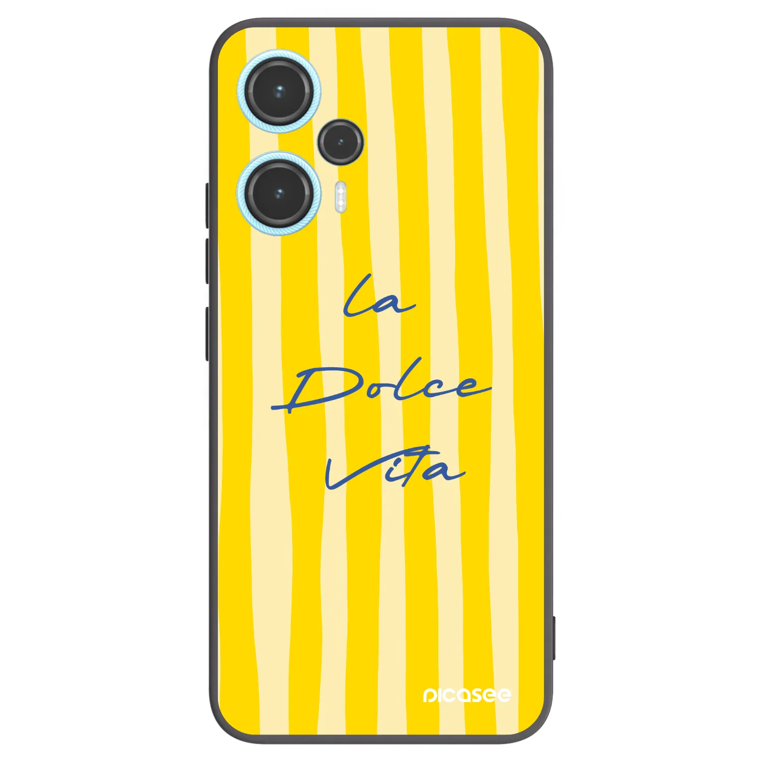 Picasee silikonowe czarne etui na Xiaomi Poco F5 - Ladolcevita
