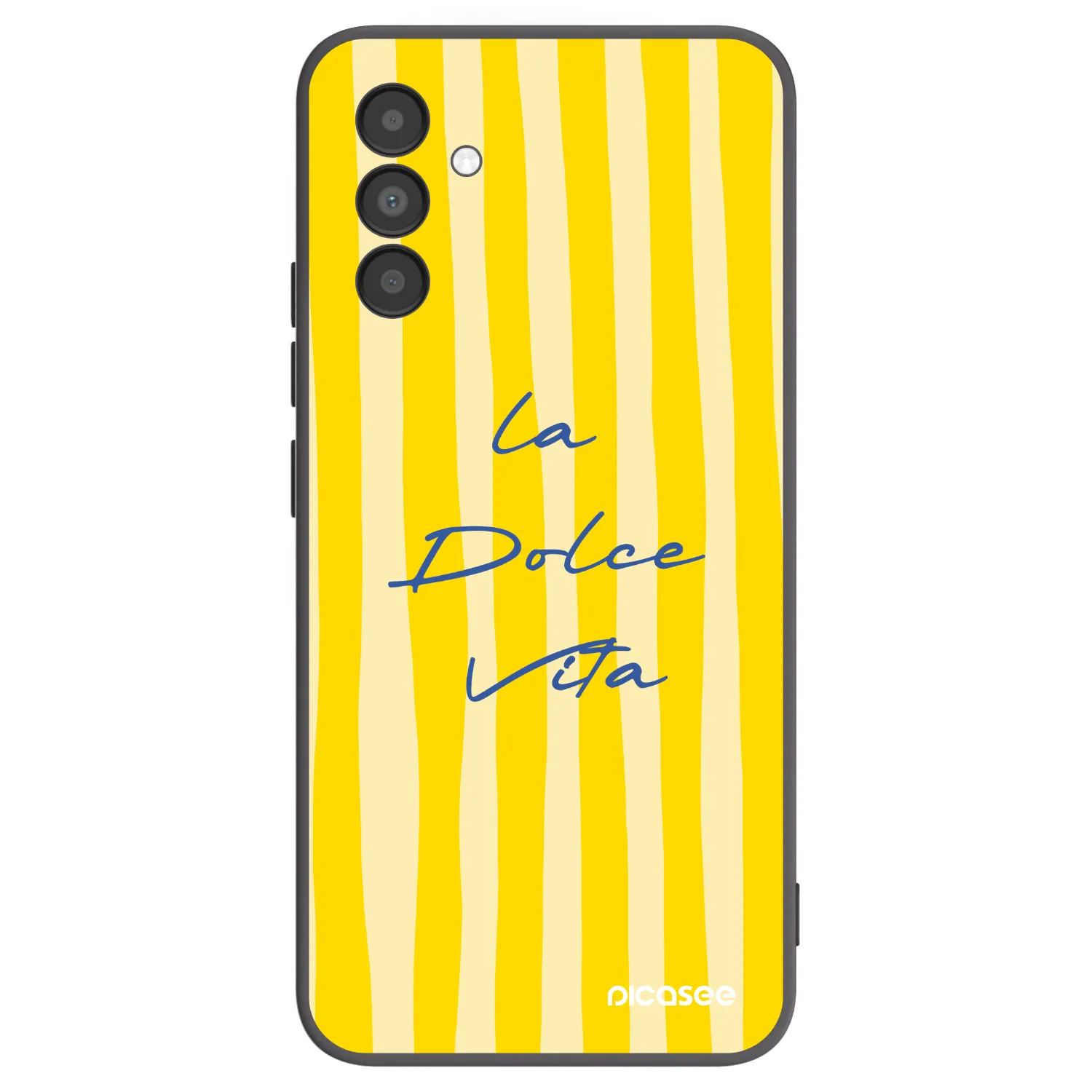 Picasee silikonowe czarne etui na Samsung Galaxy A04s A047F - Ladolcevita