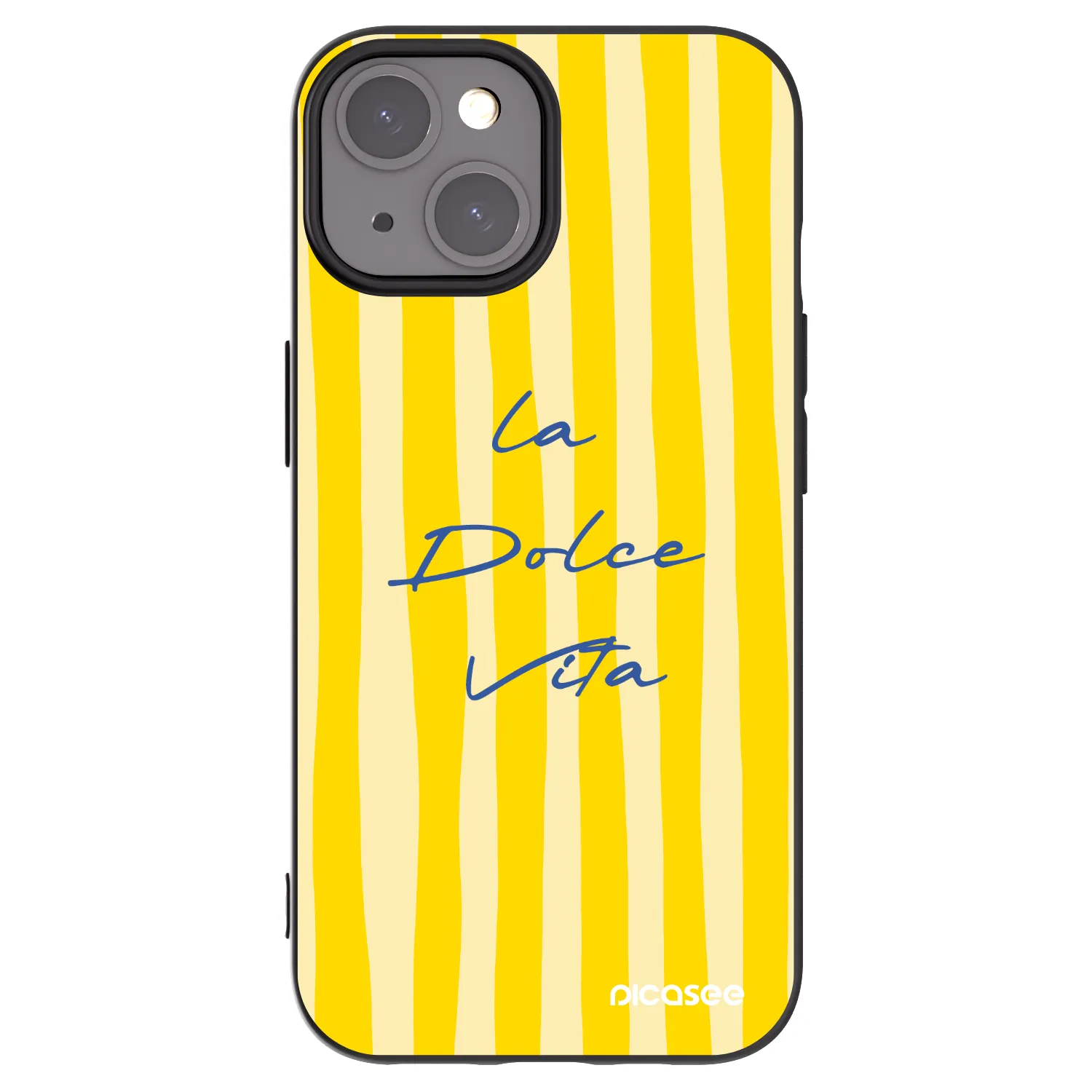 Picasee silikonowe czarne etui na Apple iPhone 15 - Ladolcevita
