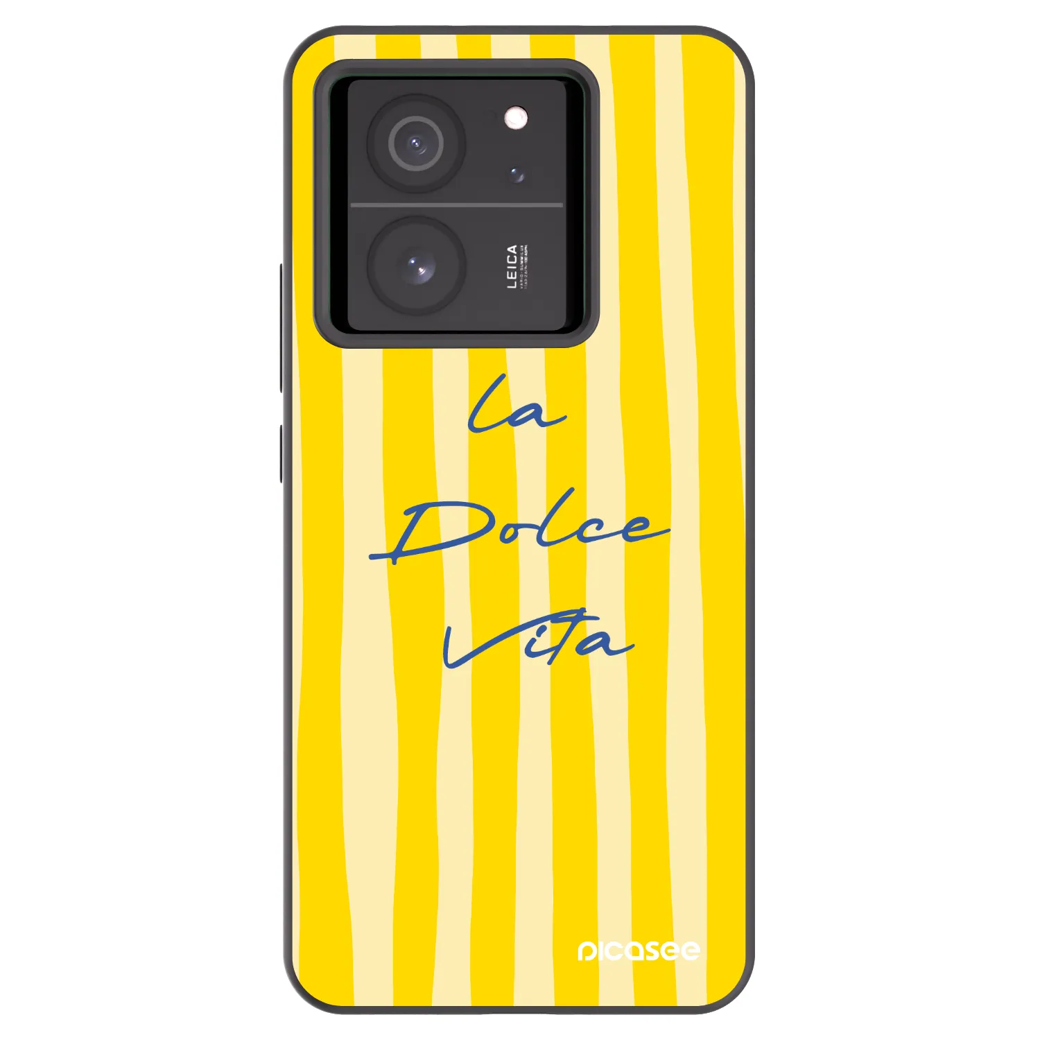 Picasee silikonowe czarne etui na Xiaomi 13T - Ladolcevita