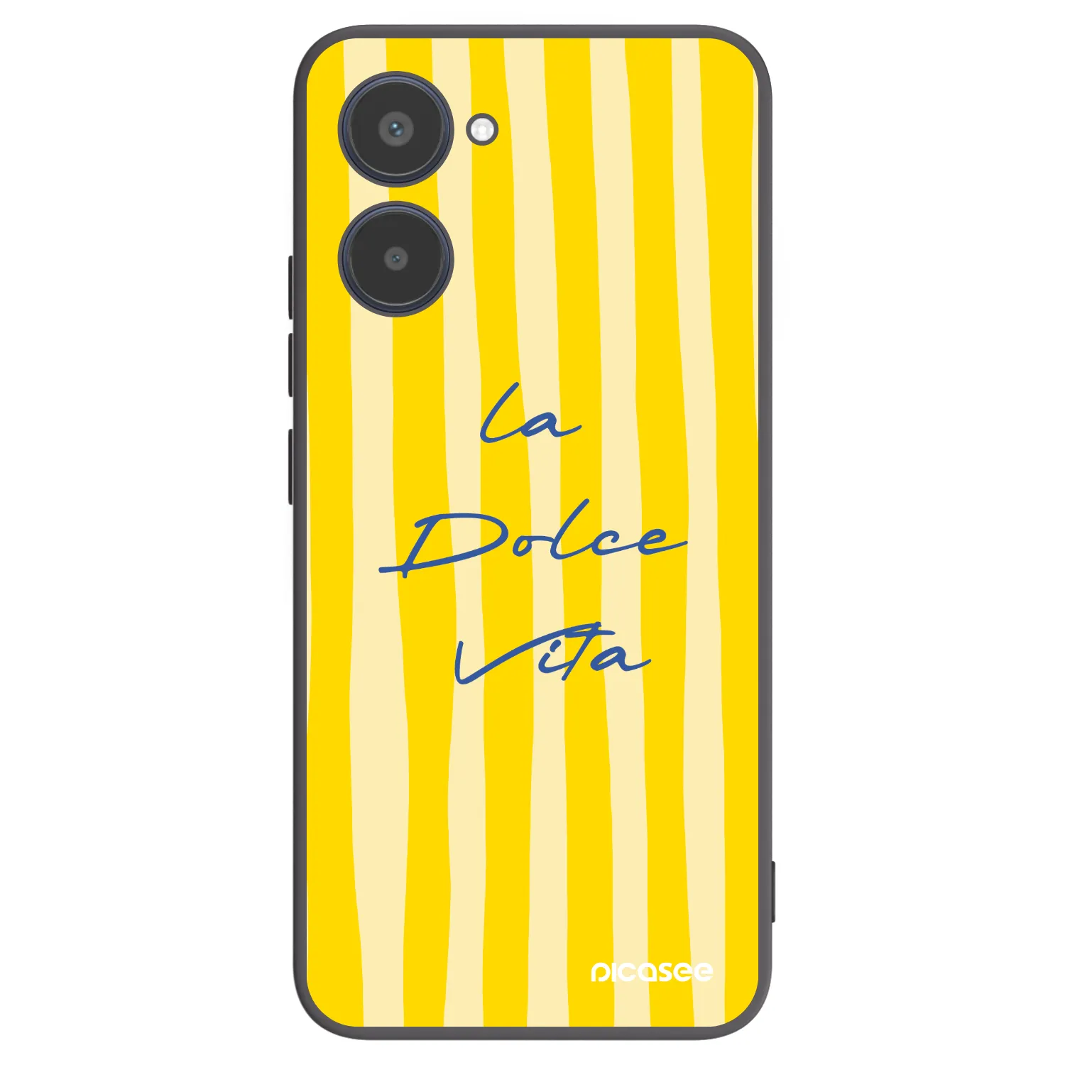 Picasee silikonowe czarne etui na Realme 10 4G - Ladolcevita