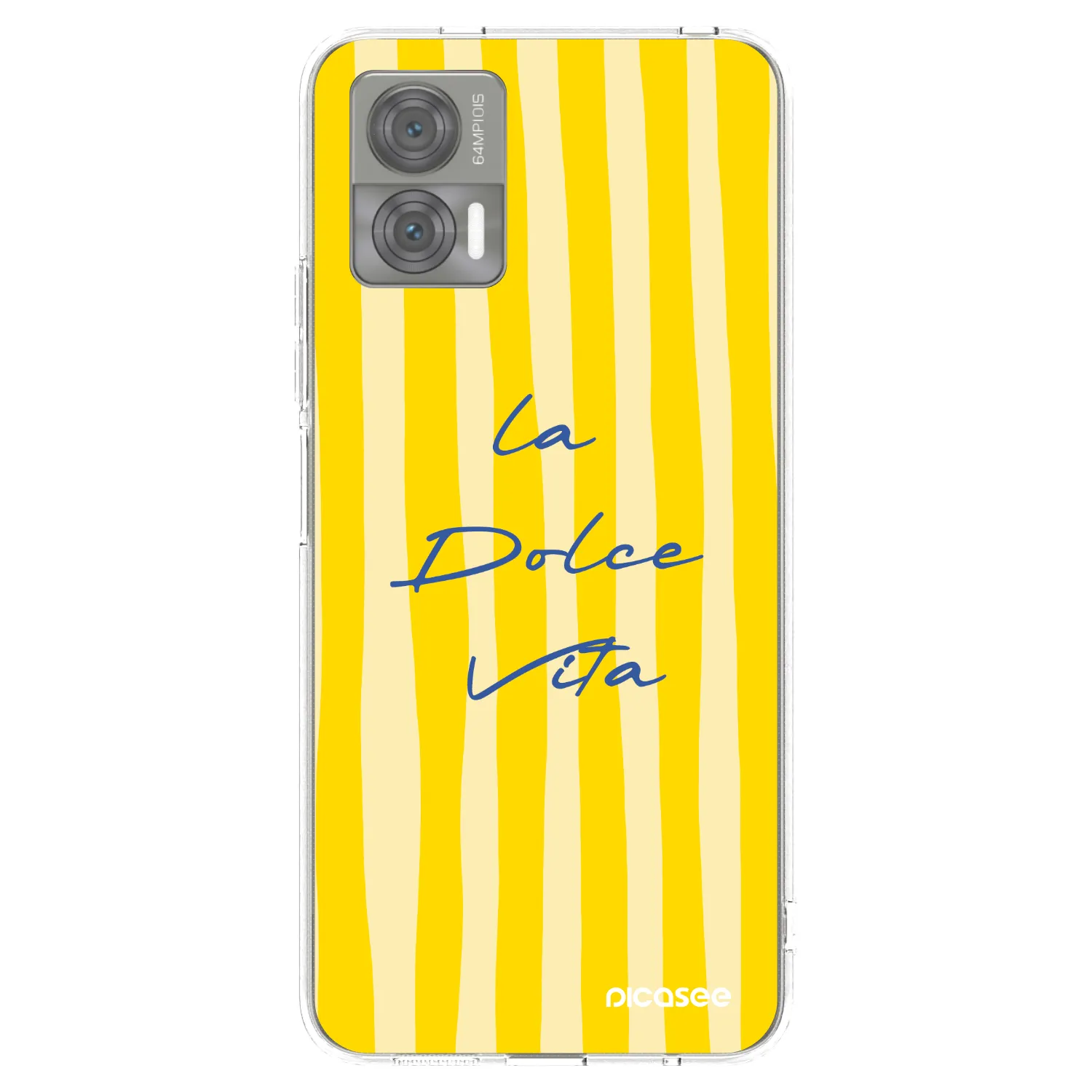 Picasee silikonowe przeźroczyste etui na Motorola Edge 30 Neo - Ladolcevita