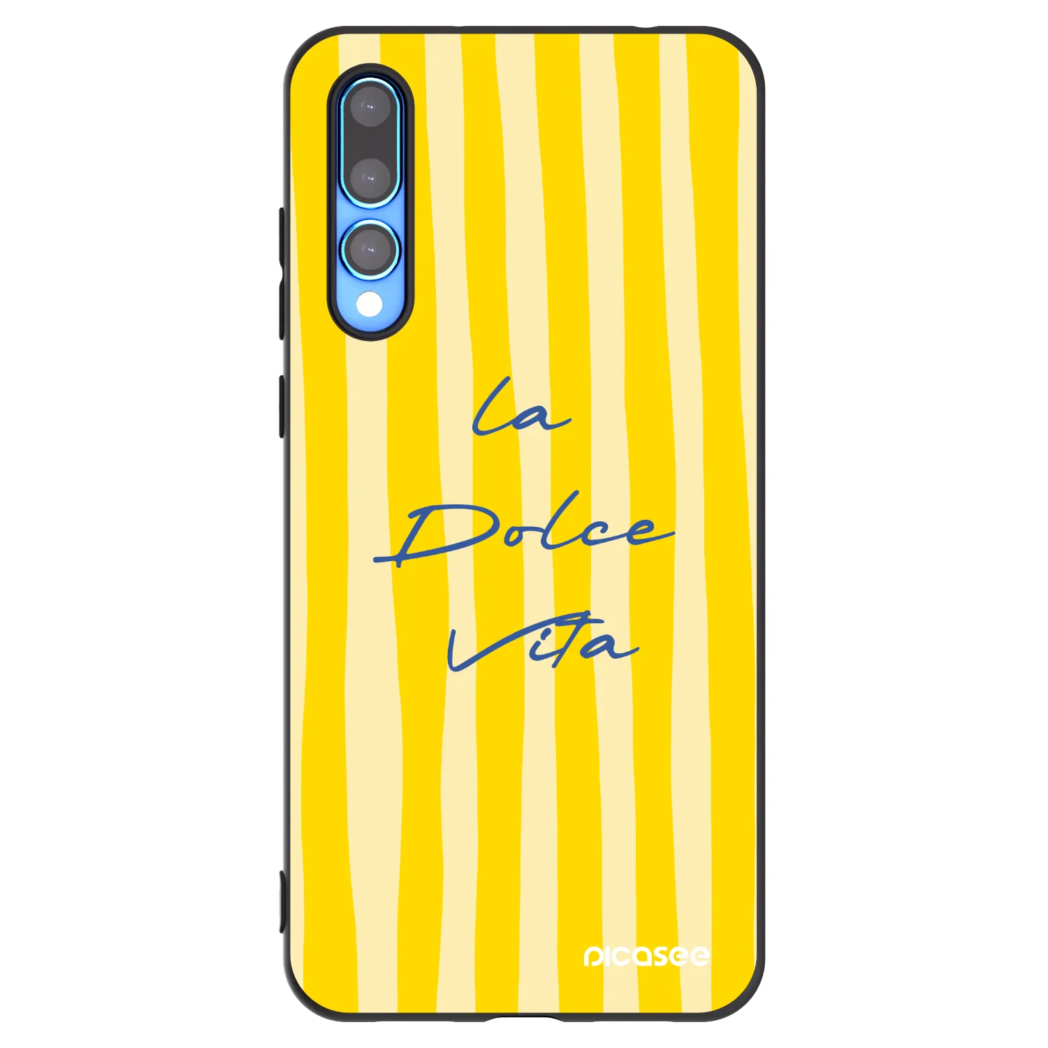 Picasee silikonowe czarne etui na Huawei P20 Pro - Ladolcevita