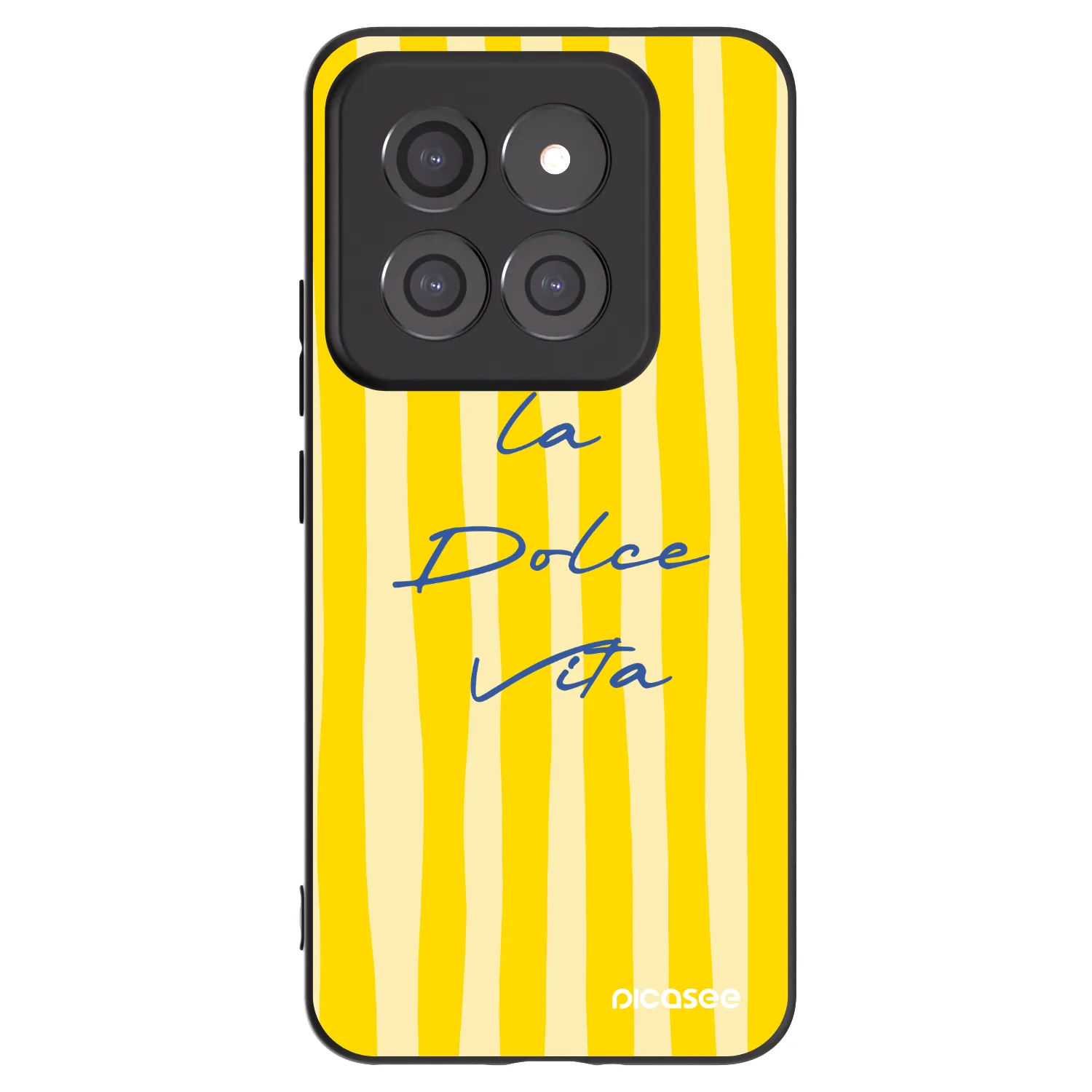 Picasee silikonowe czarne etui na Xiaomi 14 Pro - Ladolcevita