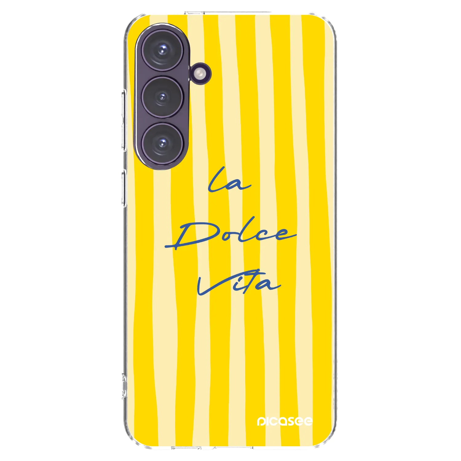 Picasee silikonowe przeźroczyste etui na Samsung Galaxy S24+ S926B 5G - Ladolcevita