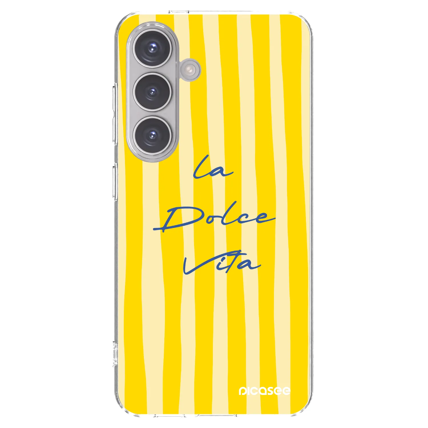 Picasee silikonowe przeźroczyste etui na Samsung Galaxy S24 S921B 5G - Ladolcevita
