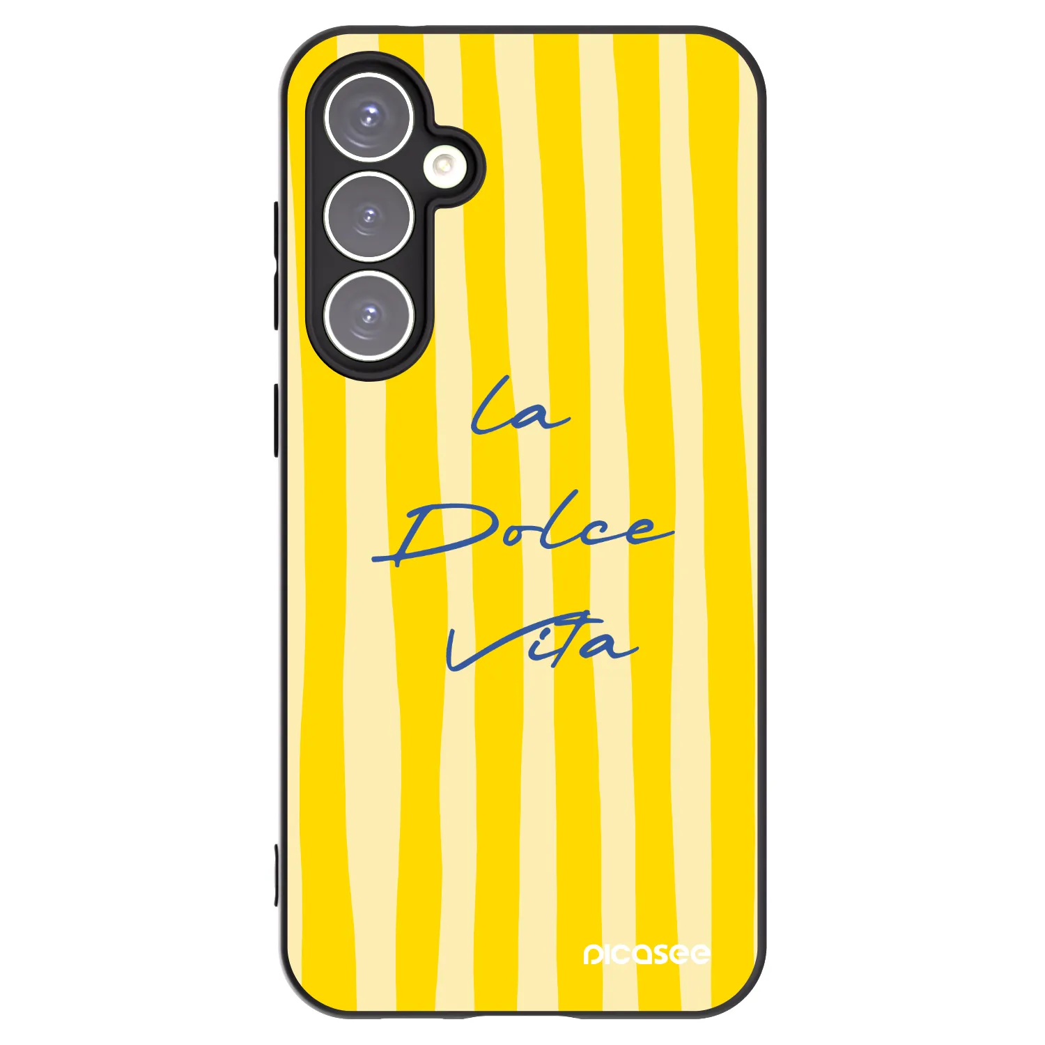 Picasee silikonowe czarne etui na Samsung Galaxy S23 FE S711B - Ladolcevita