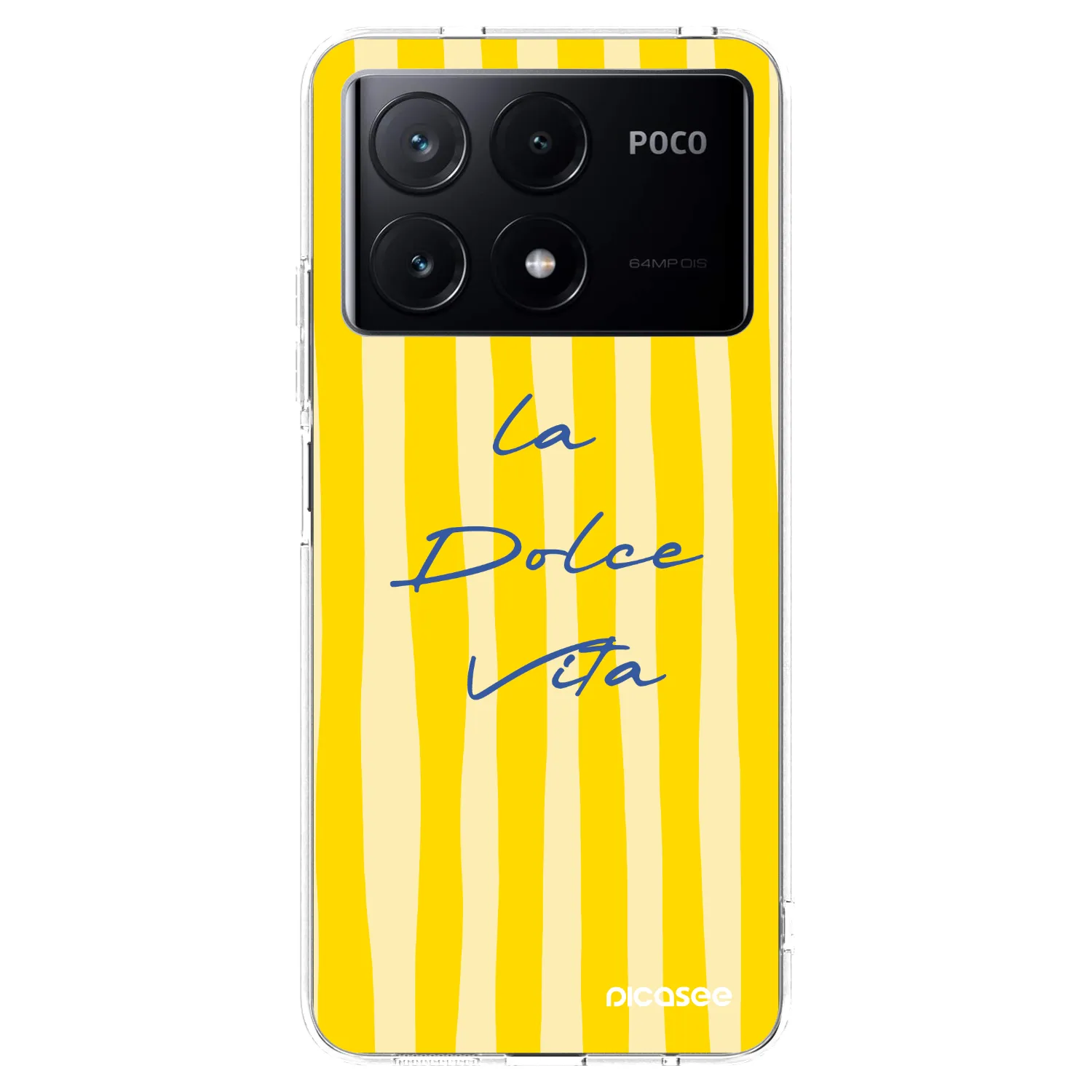 Picasee silikonowe przeźroczyste etui na Xiaomi Poco X6 Pro - Ladolcevita