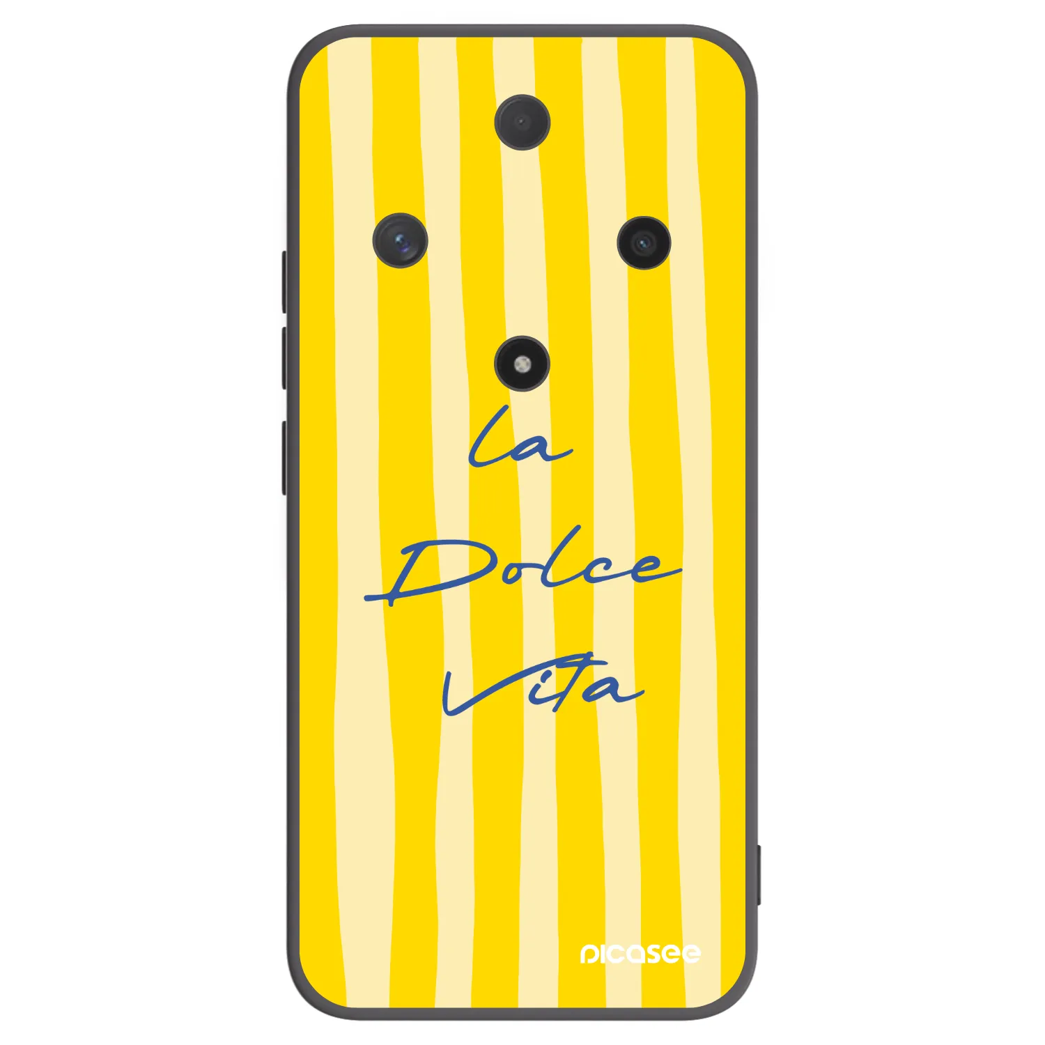 Picasee silikonowe czarne etui na Honor Magic6 Lite 5G - Ladolcevita