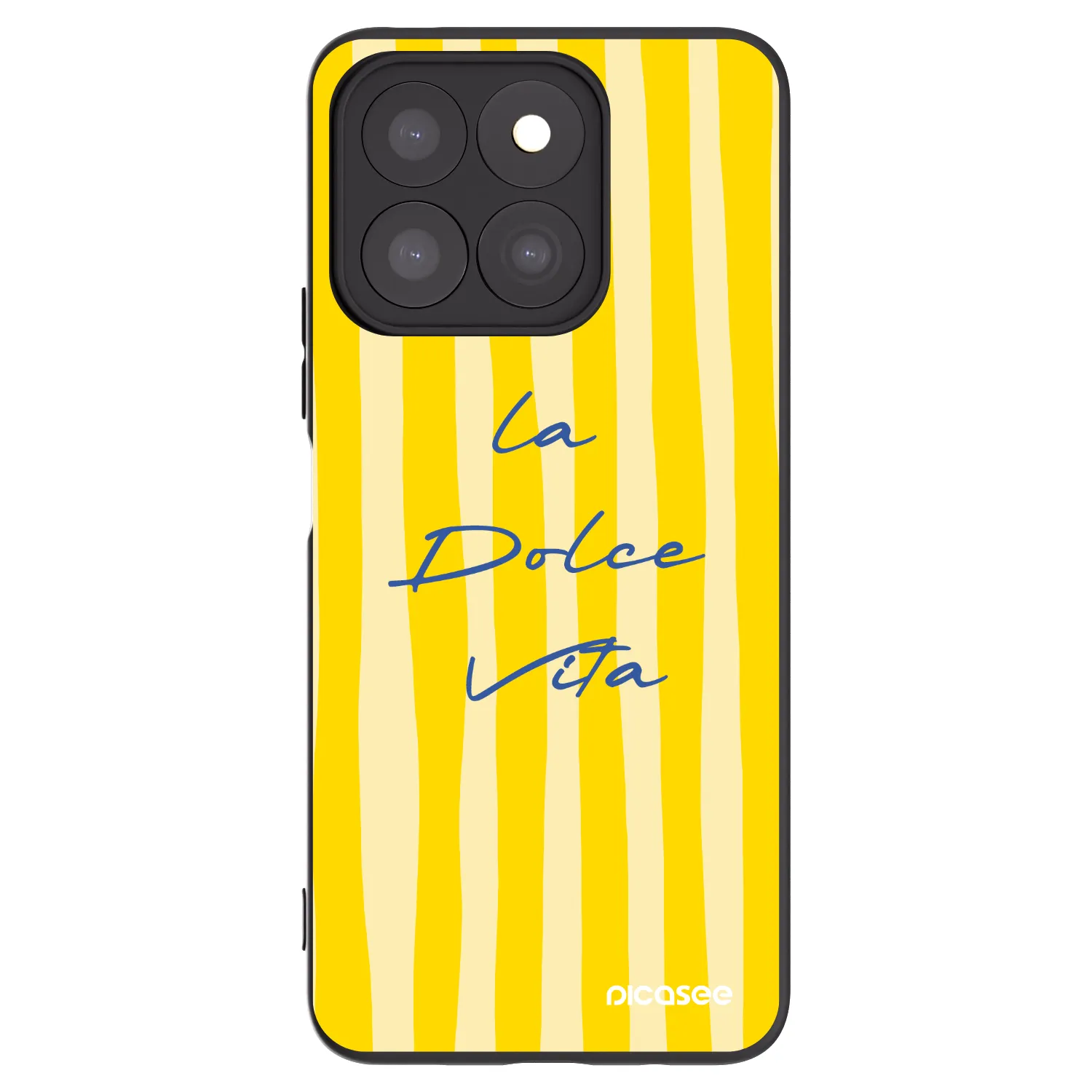 Picasee silikonowe czarne etui na Honor X8b - Ladolcevita
