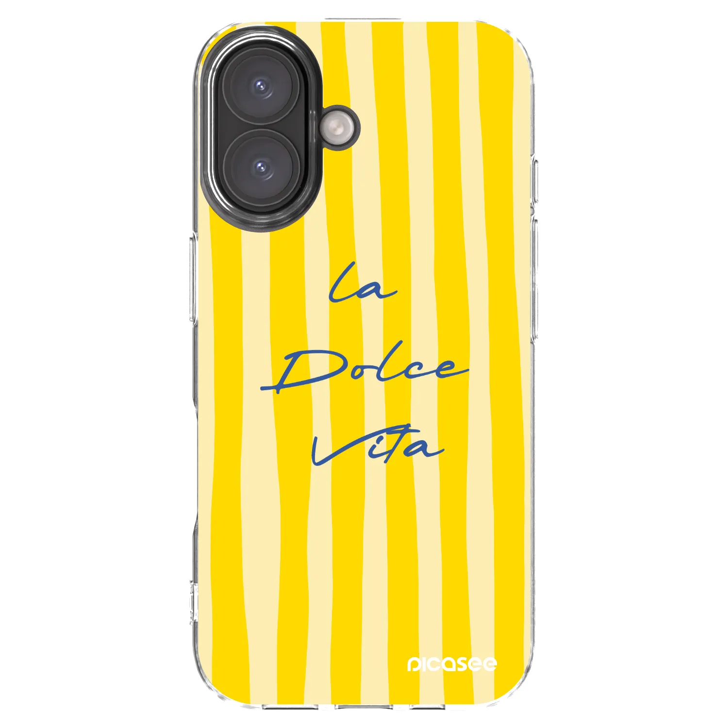 Picasee silikonowe przeźroczyste etui na Apple iPhone 16 - Ladolcevita
