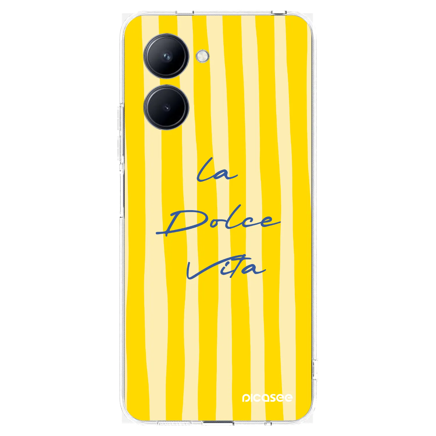Picasee silikonowe przeźroczyste etui na Realme C33 (2023) - Ladolcevita