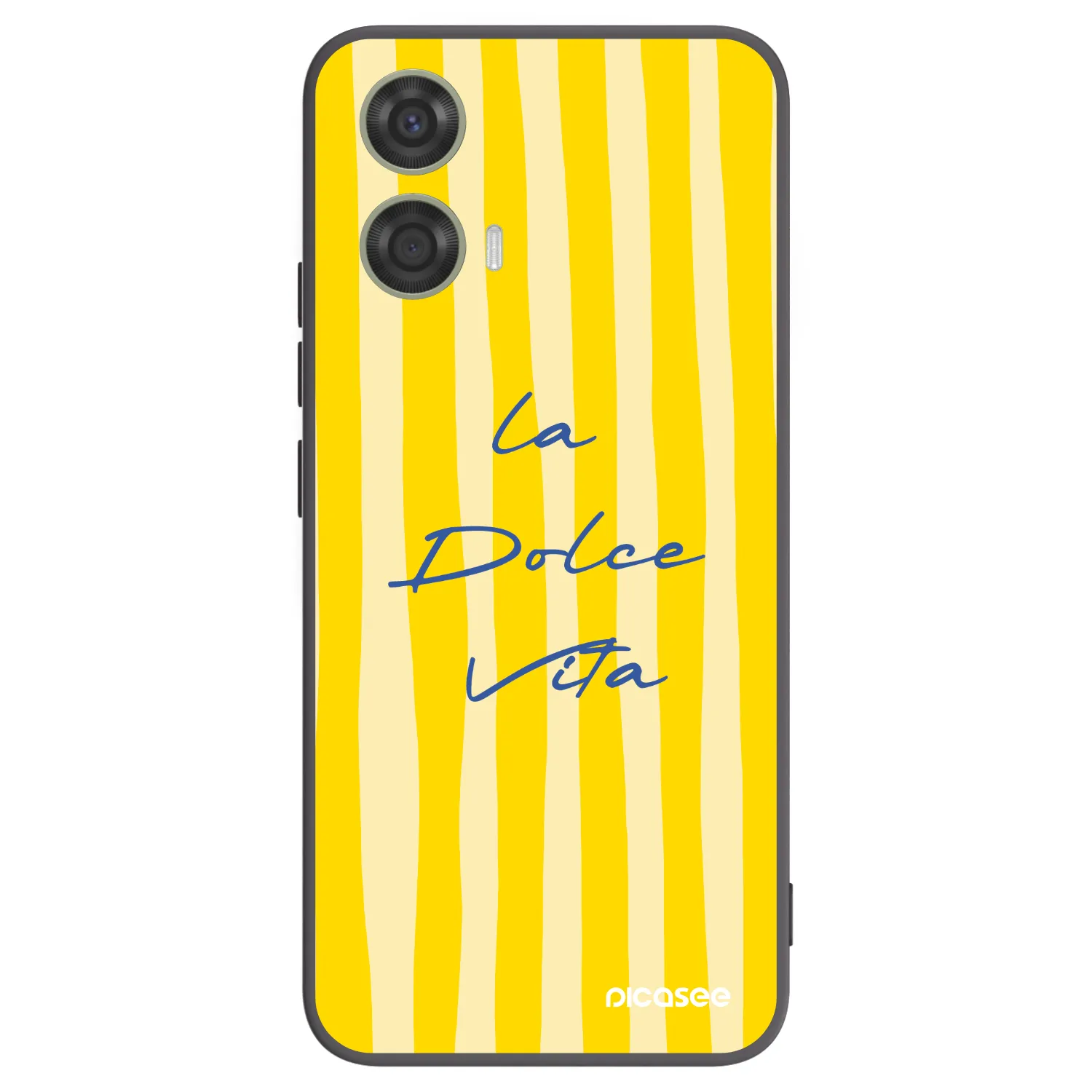 Picasee silikonowe czarne etui na Motorola Moto G24 - Ladolcevita